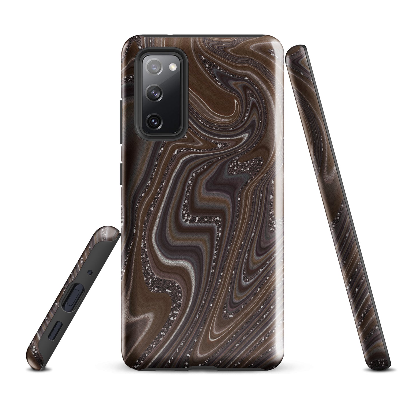 Tough case for Samsung®- Abstract Leather