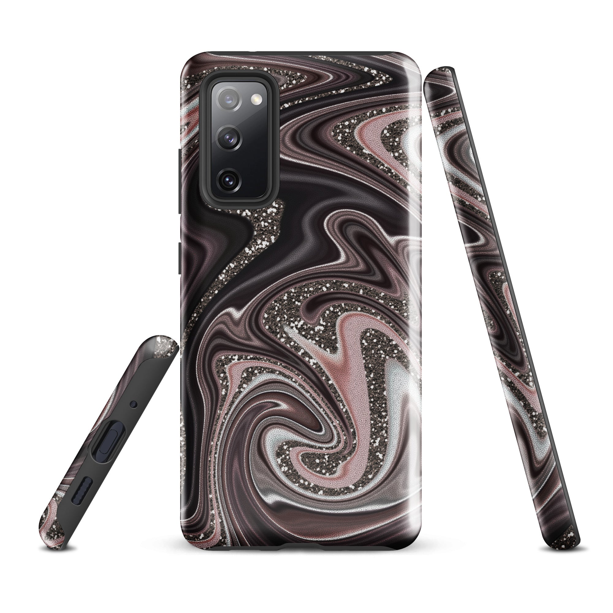 Tough case for Samsung®- Abstract Leather