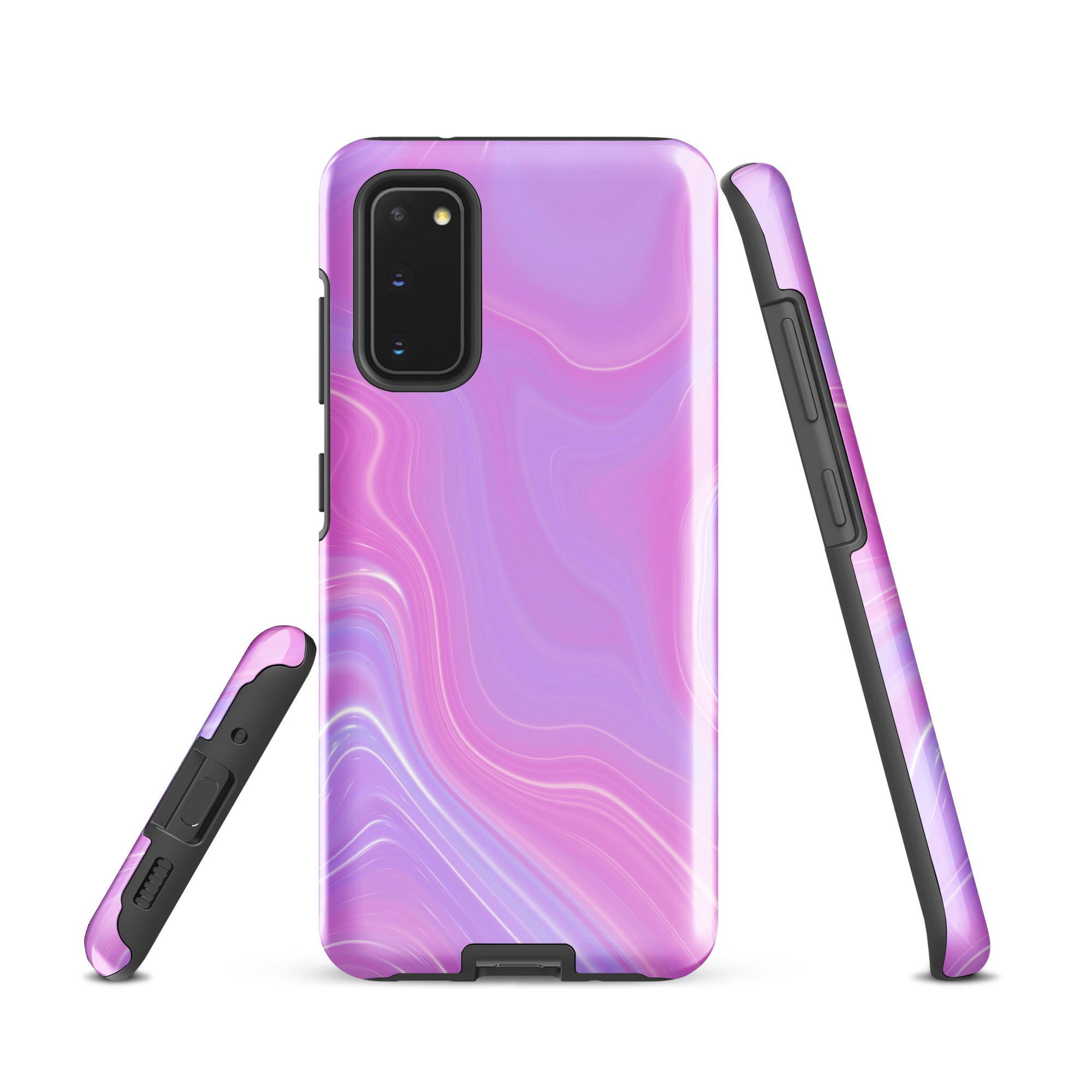 Tough case for Samsung®- Marble Pink