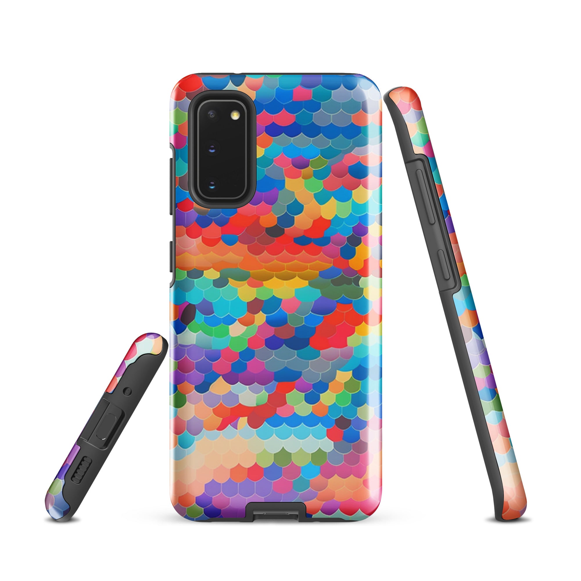 Tough case for Samsung®- Rainbow Cloud Pattern I