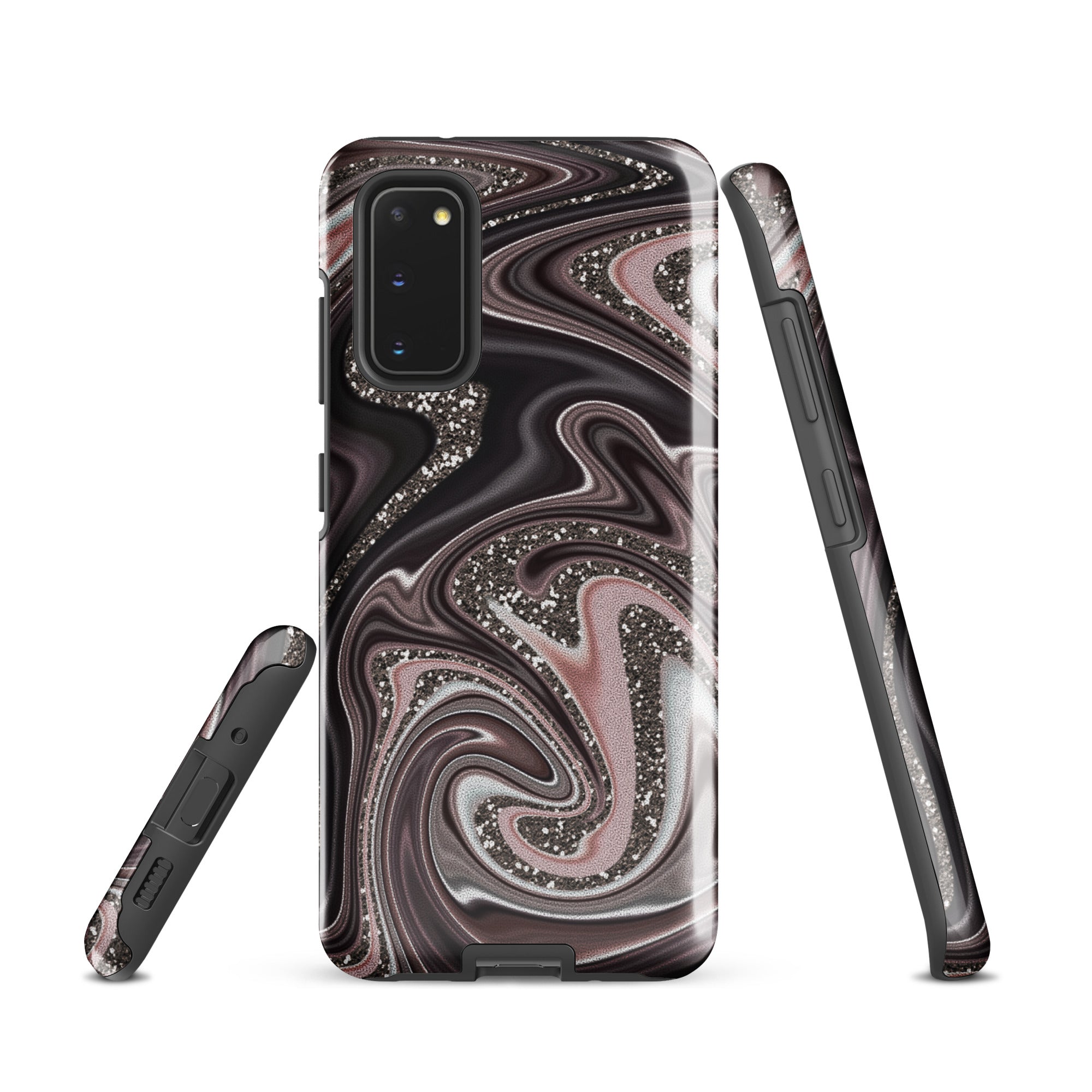 Tough case for Samsung®- Abstract Leather