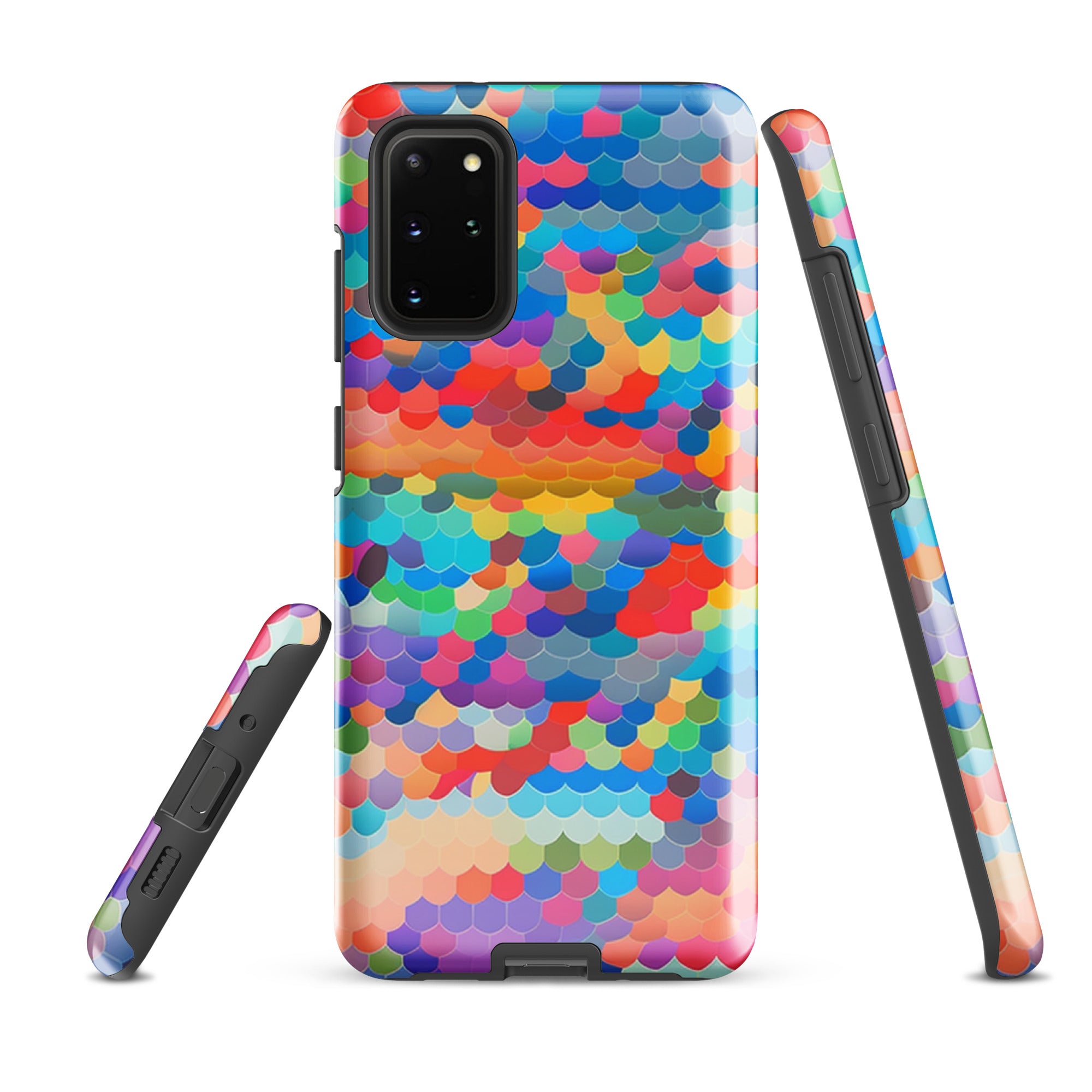 Tough case for Samsung®- Rainbow Cloud Pattern 01