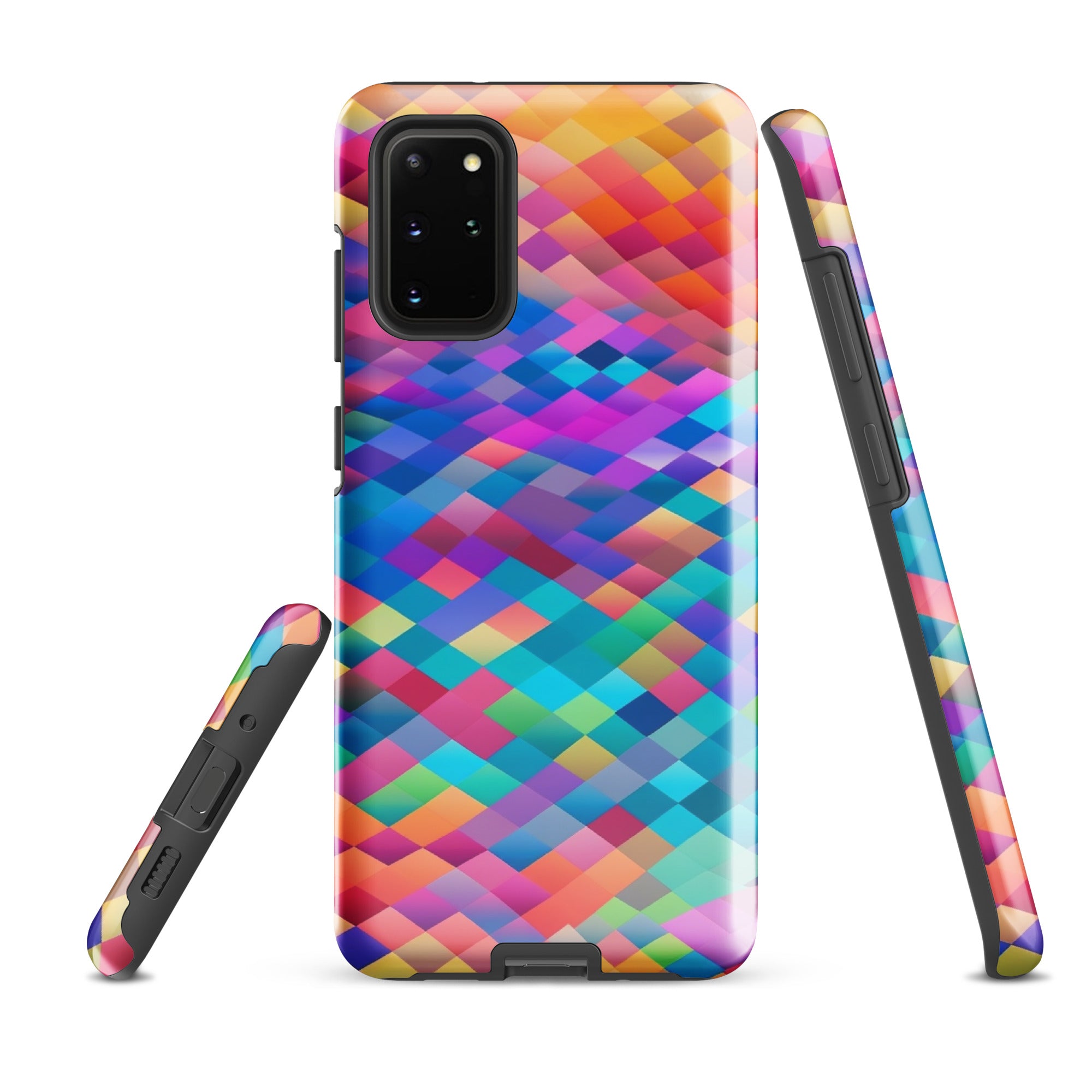 Tough case for Samsung®- Rainbow Cloud Pattern II