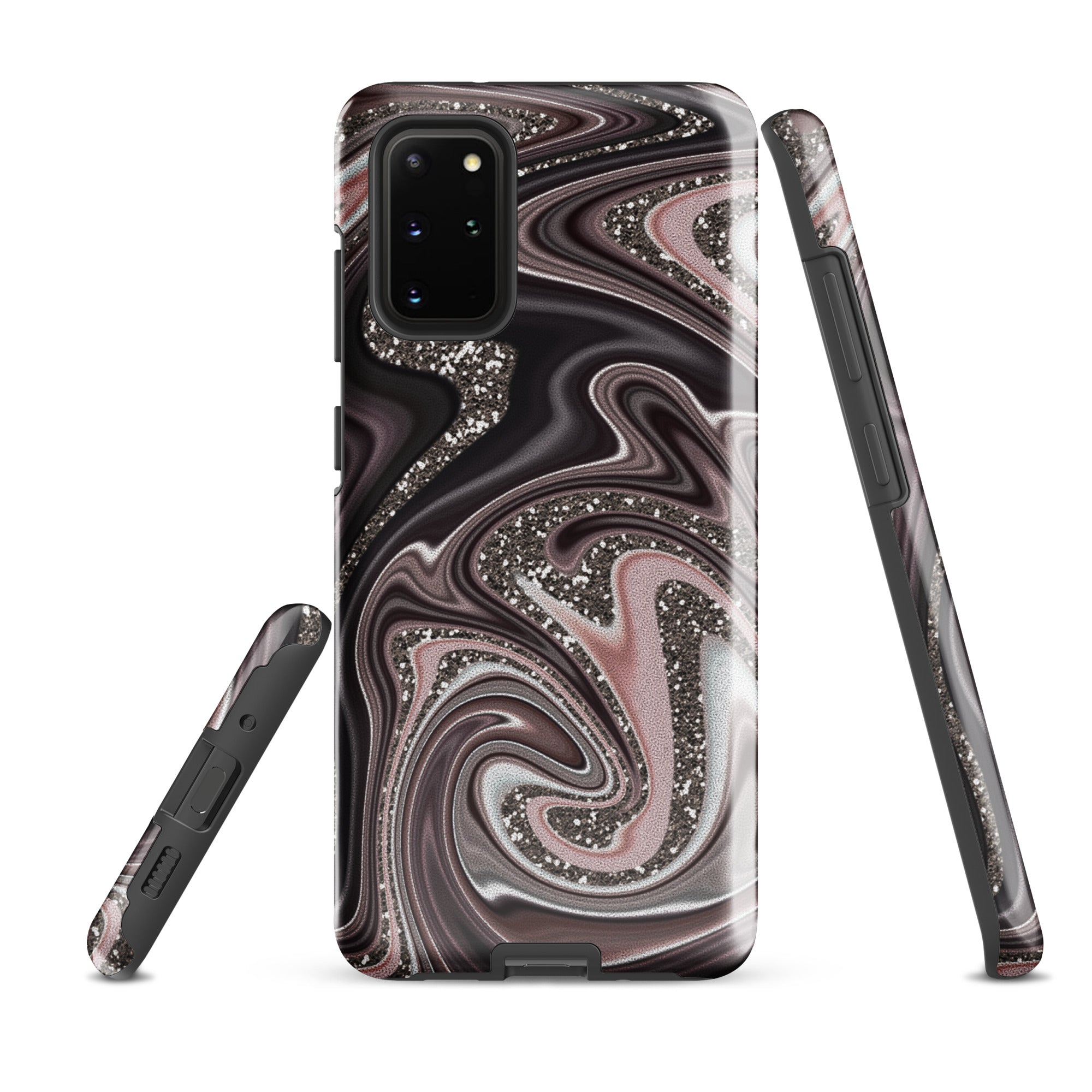 Tough case for Samsung®- Abstract Leather