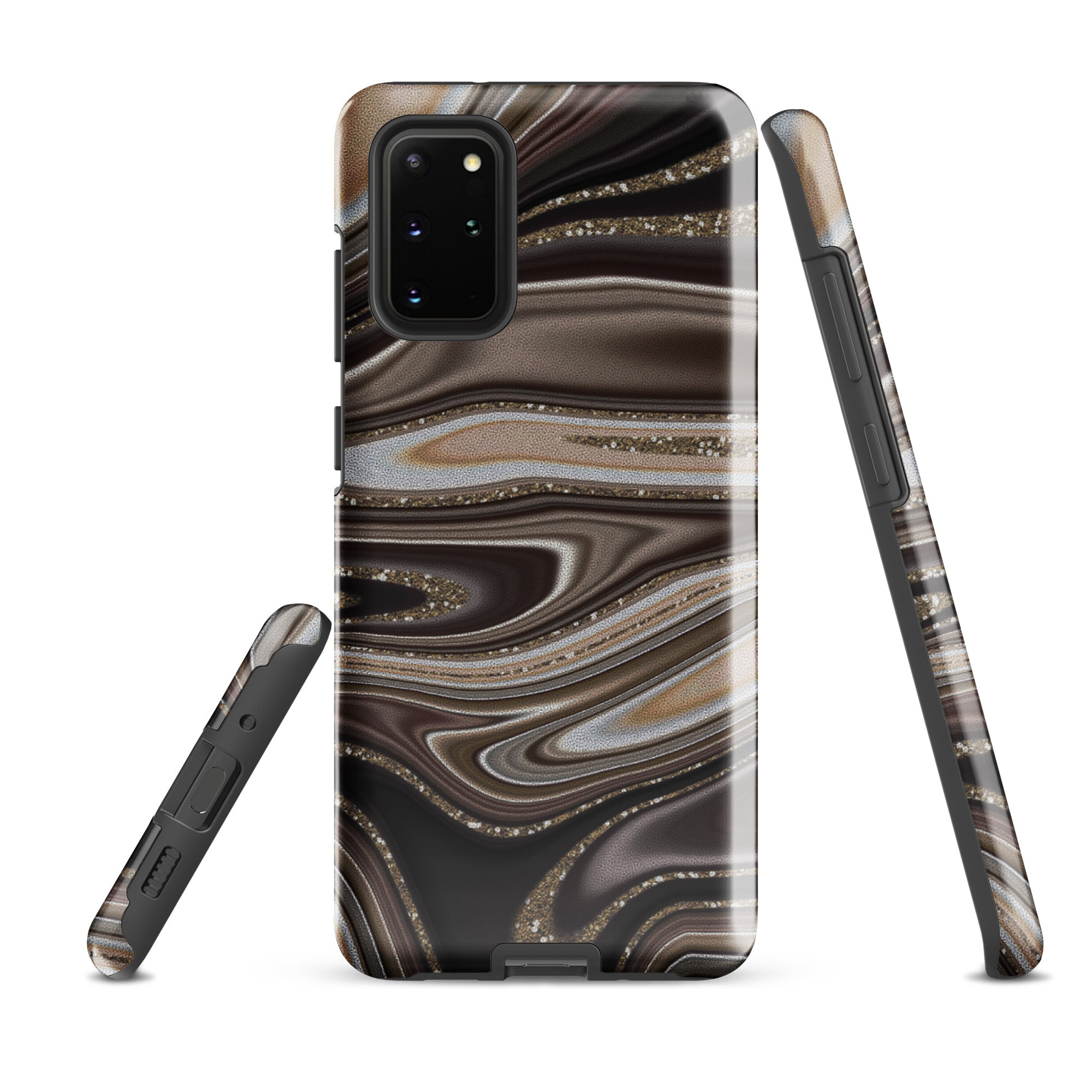 Tough case for Samsung®- Abstract Leather