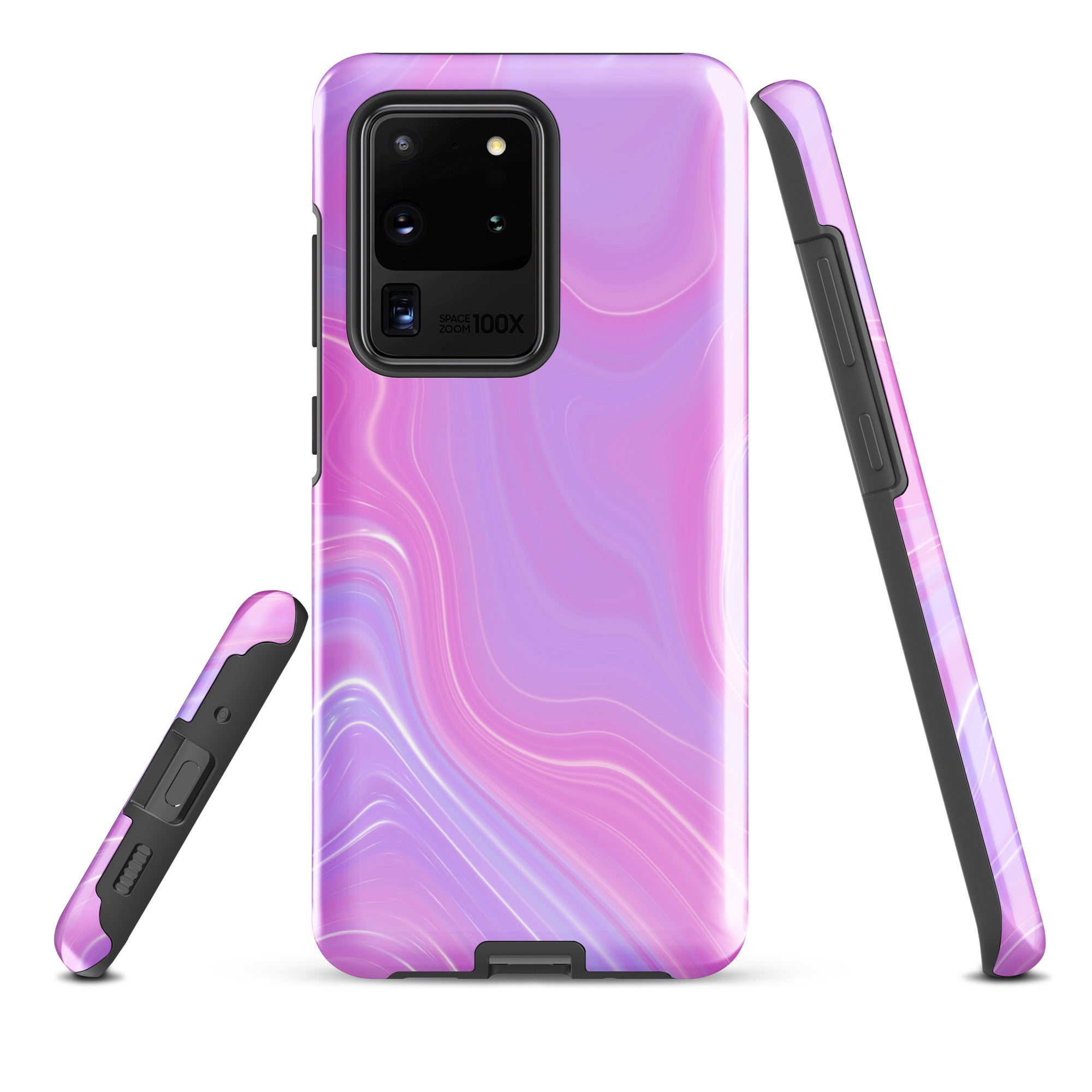 Tough case for Samsung®- Marble Pink