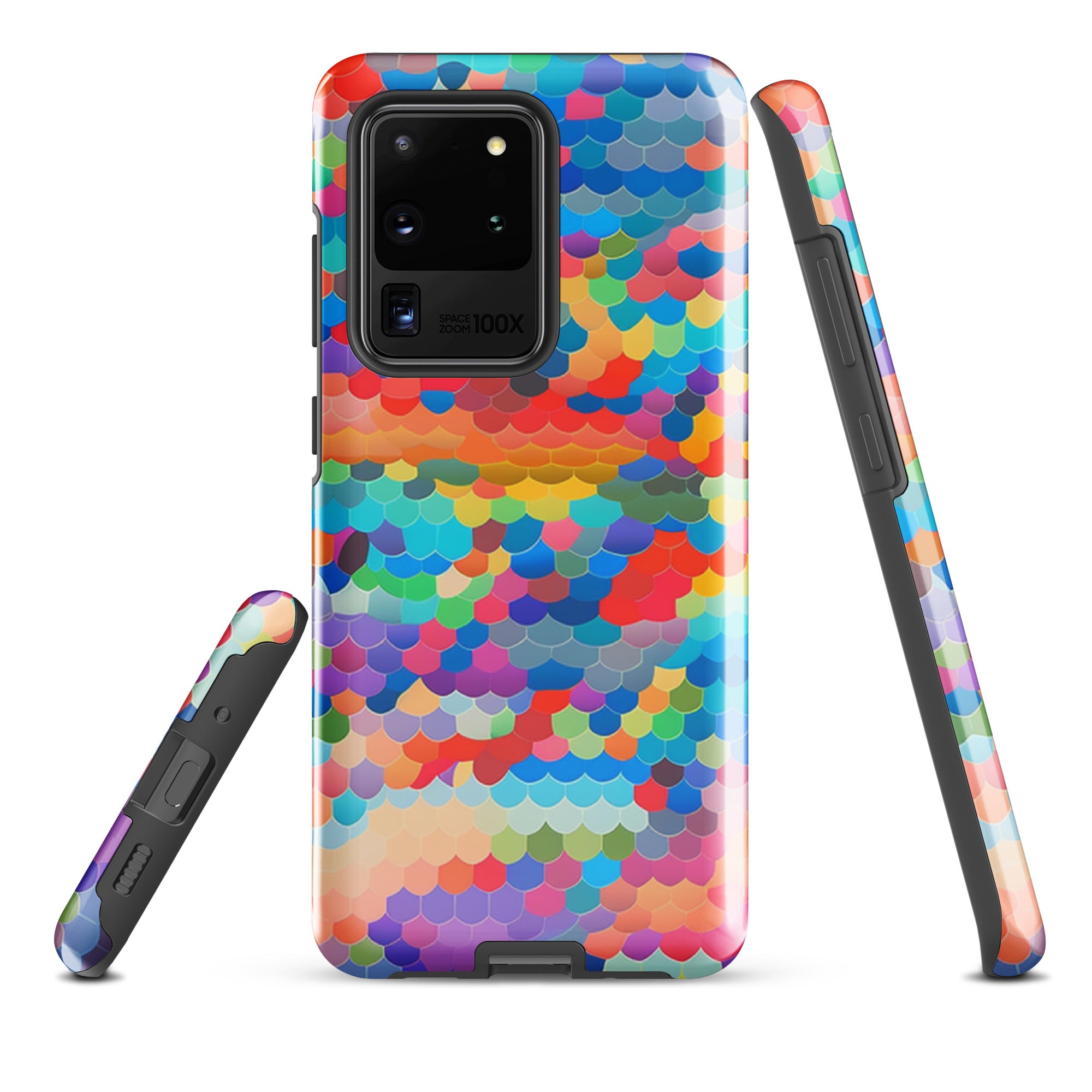 Tough case for Samsung®- Rainbow Cloud Pattern 01