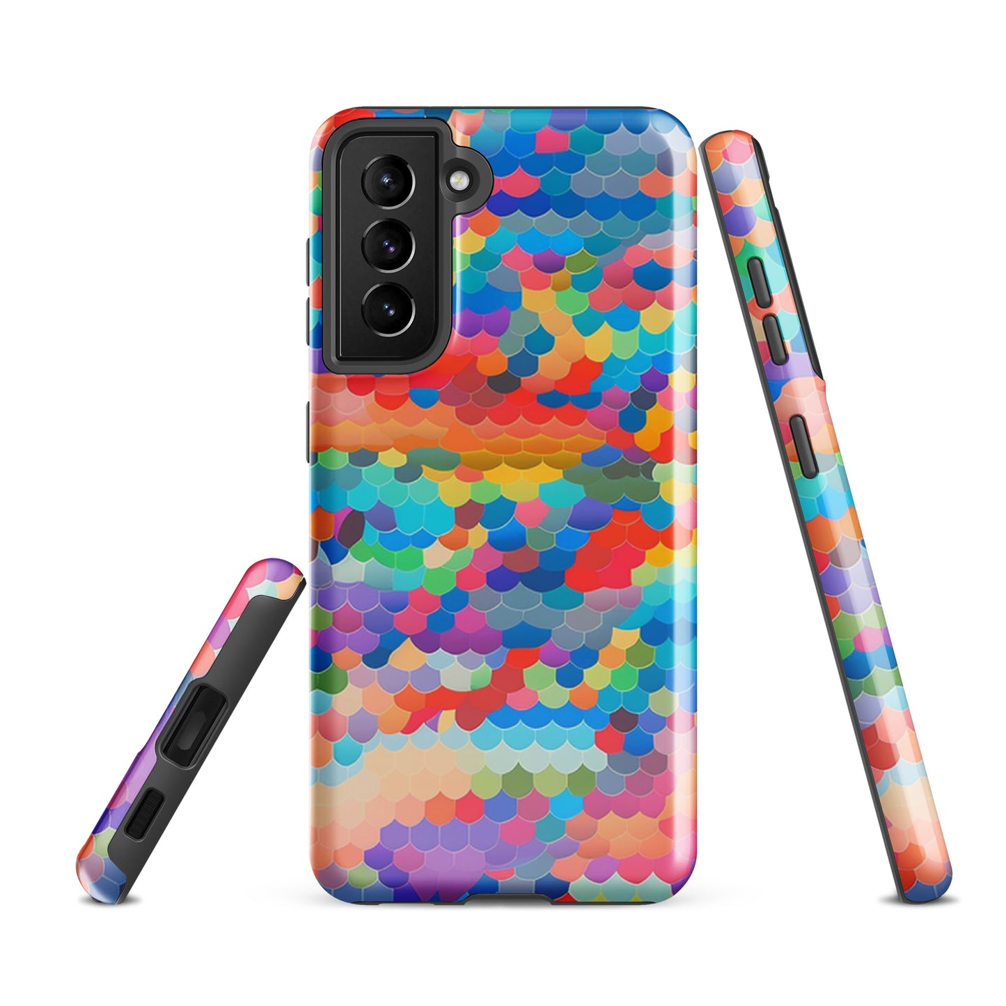 Tough case for Samsung®- Rainbow Cloud Pattern I