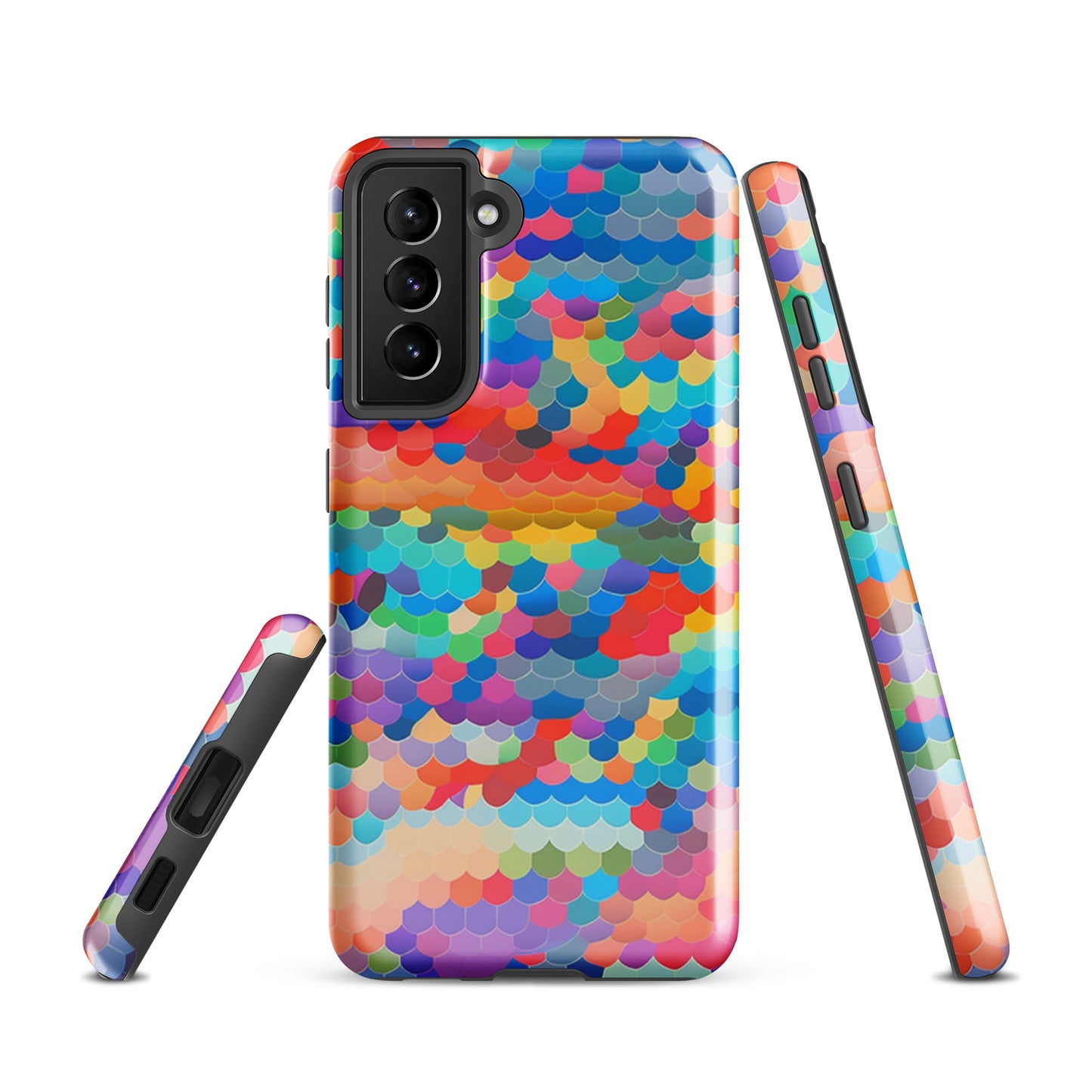 Tough case for Samsung®- Rainbow Cloud Pattern I