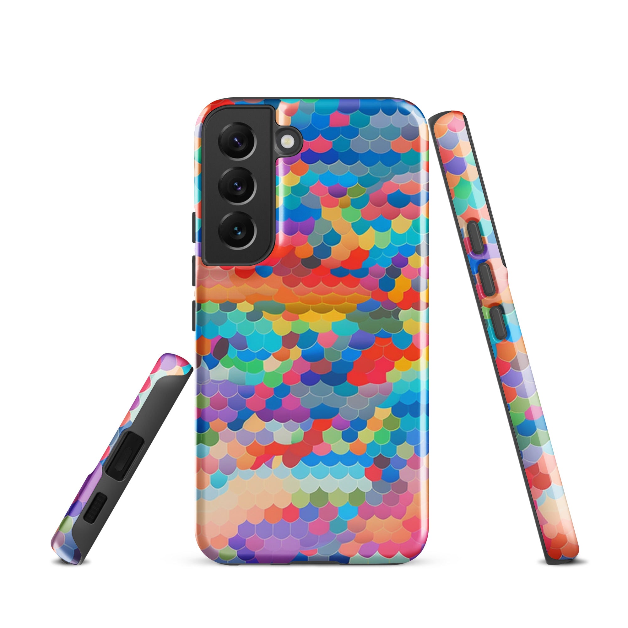 Tough case for Samsung®- Rainbow Cloud Pattern 01