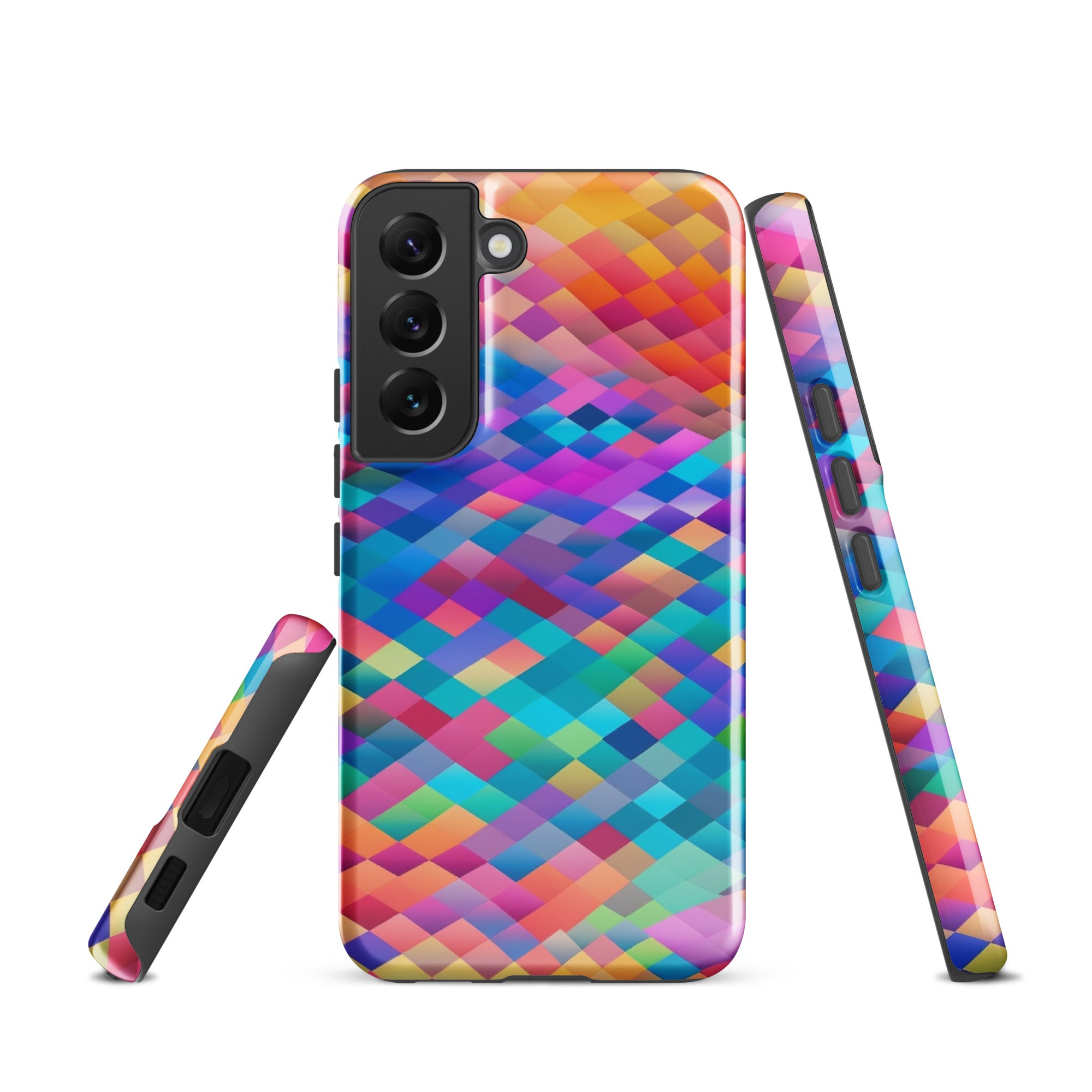 Tough case for Samsung®- Rainbow Cloud Pattern 02