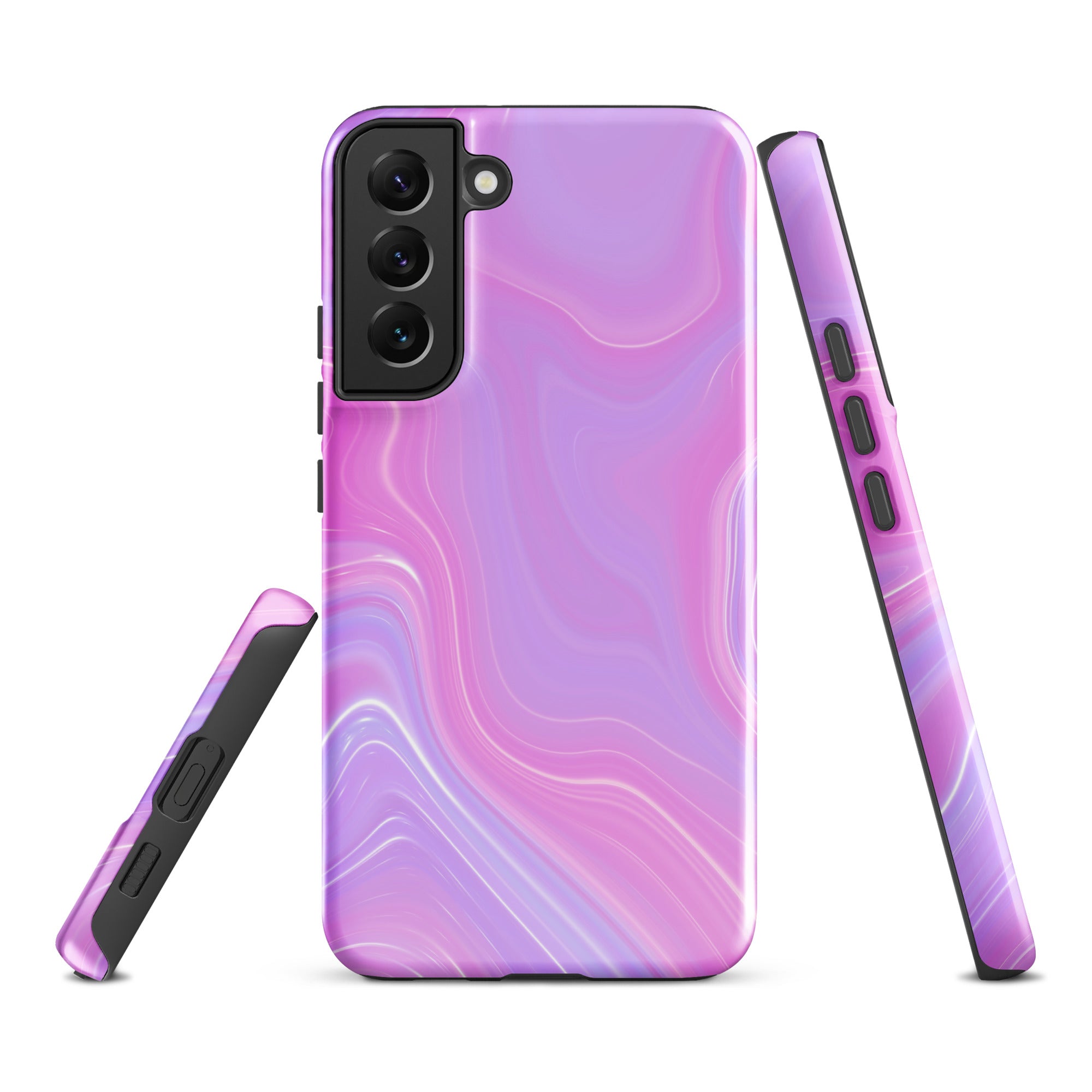 Tough case for Samsung®- Marble Pink