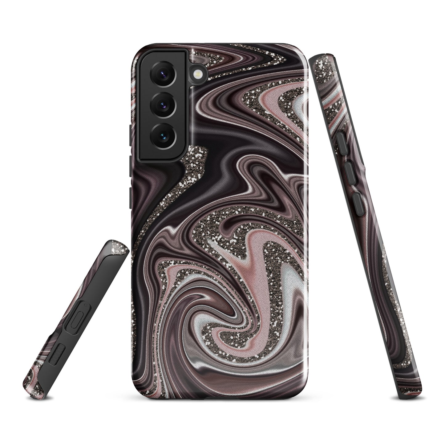 Tough case for Samsung®- Abstract Leather
