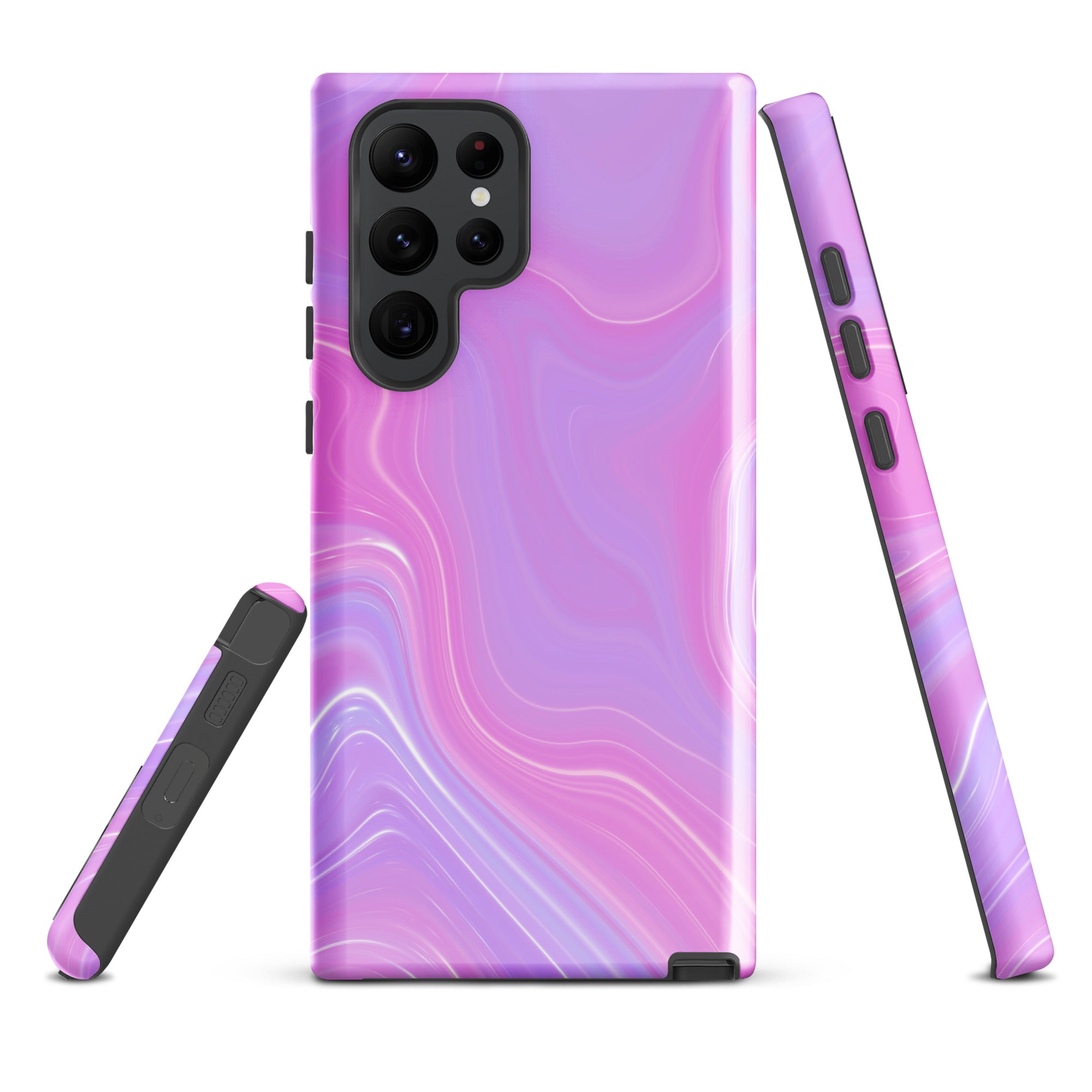 Tough case for Samsung®- Marble Pink