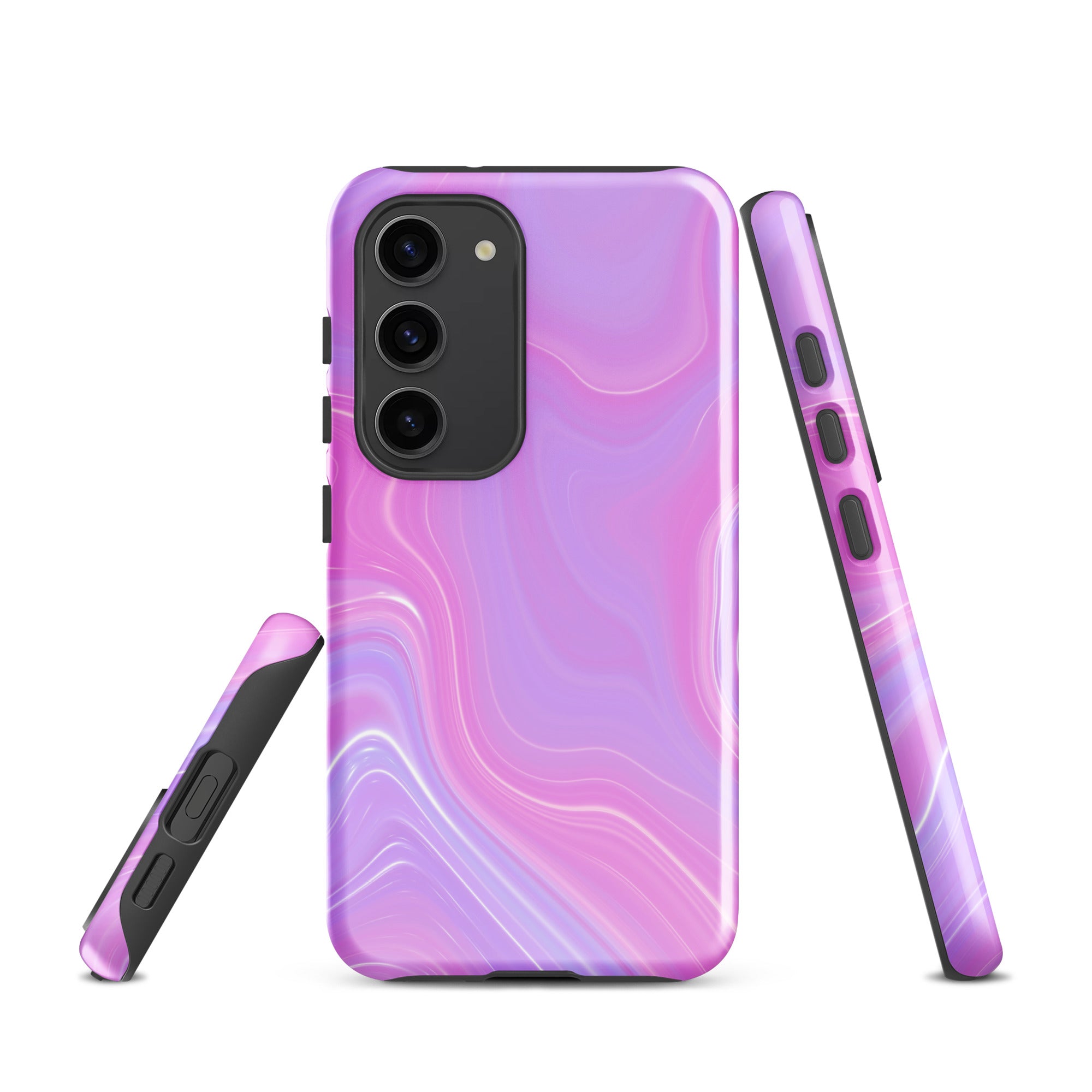 Tough case for Samsung®- Marble Pink