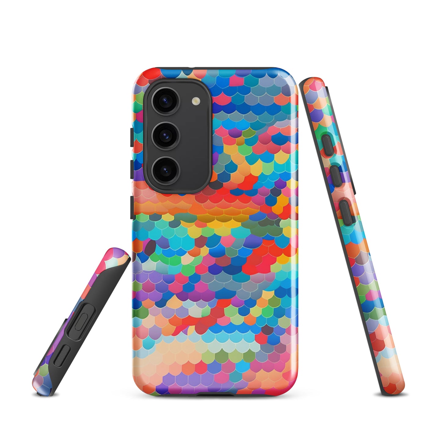 Tough case for Samsung®- Rainbow Cloud Pattern I