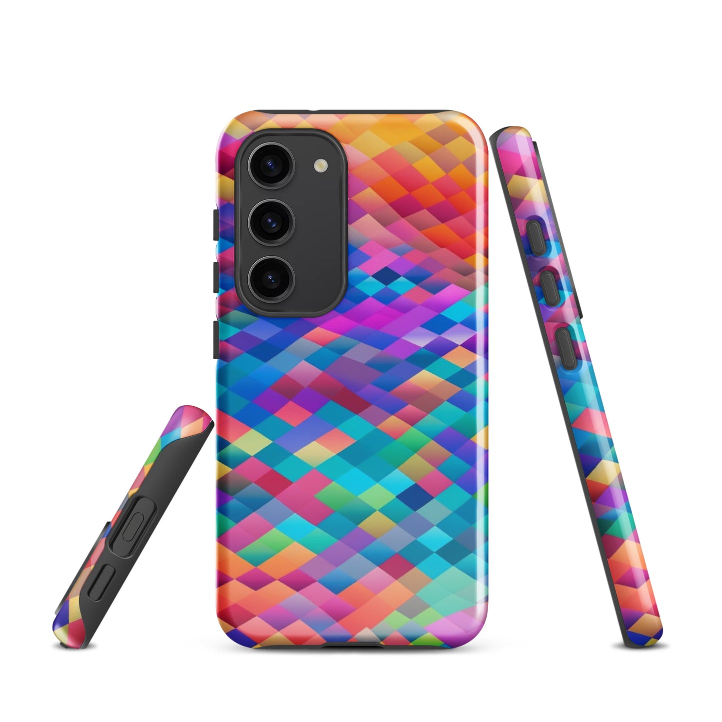 Tough case for Samsung®- Rainbow Cloud Pattern II
