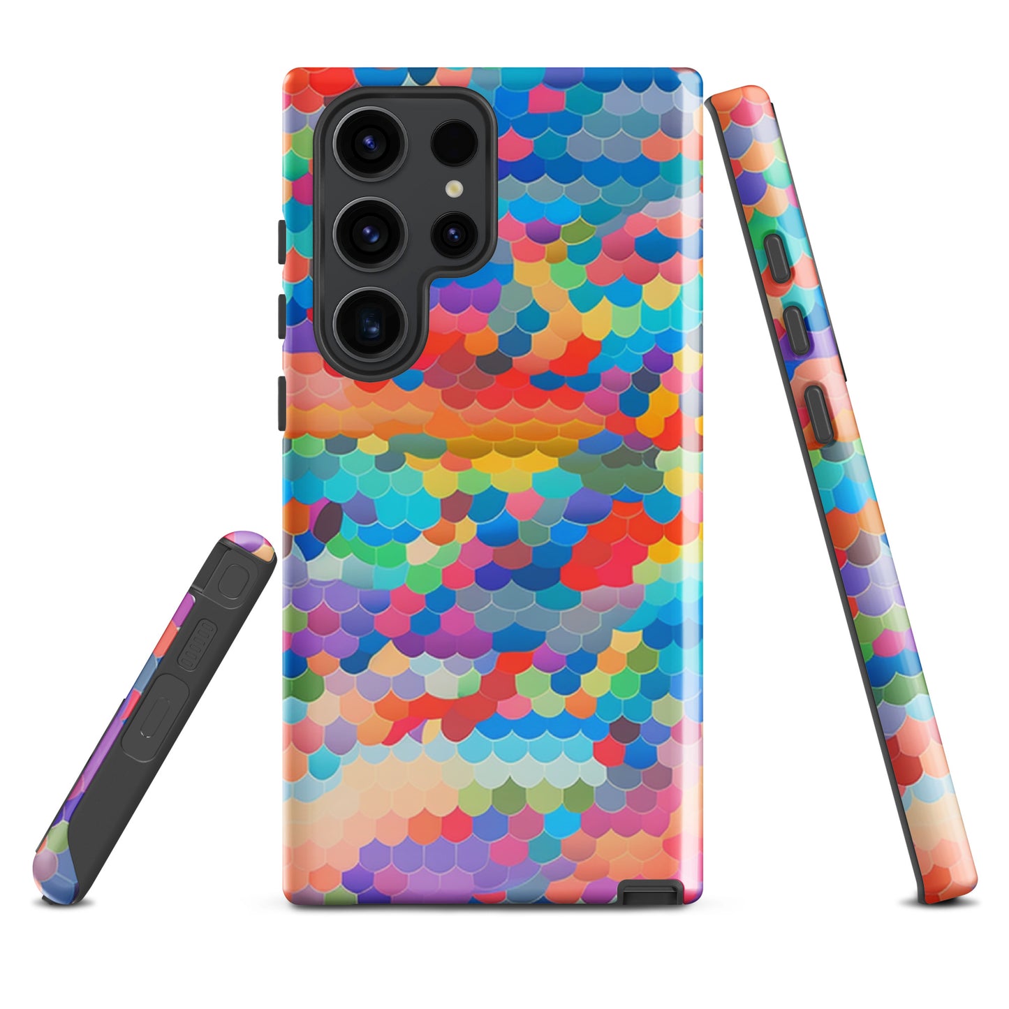 Tough case for Samsung®- Rainbow Cloud Pattern I