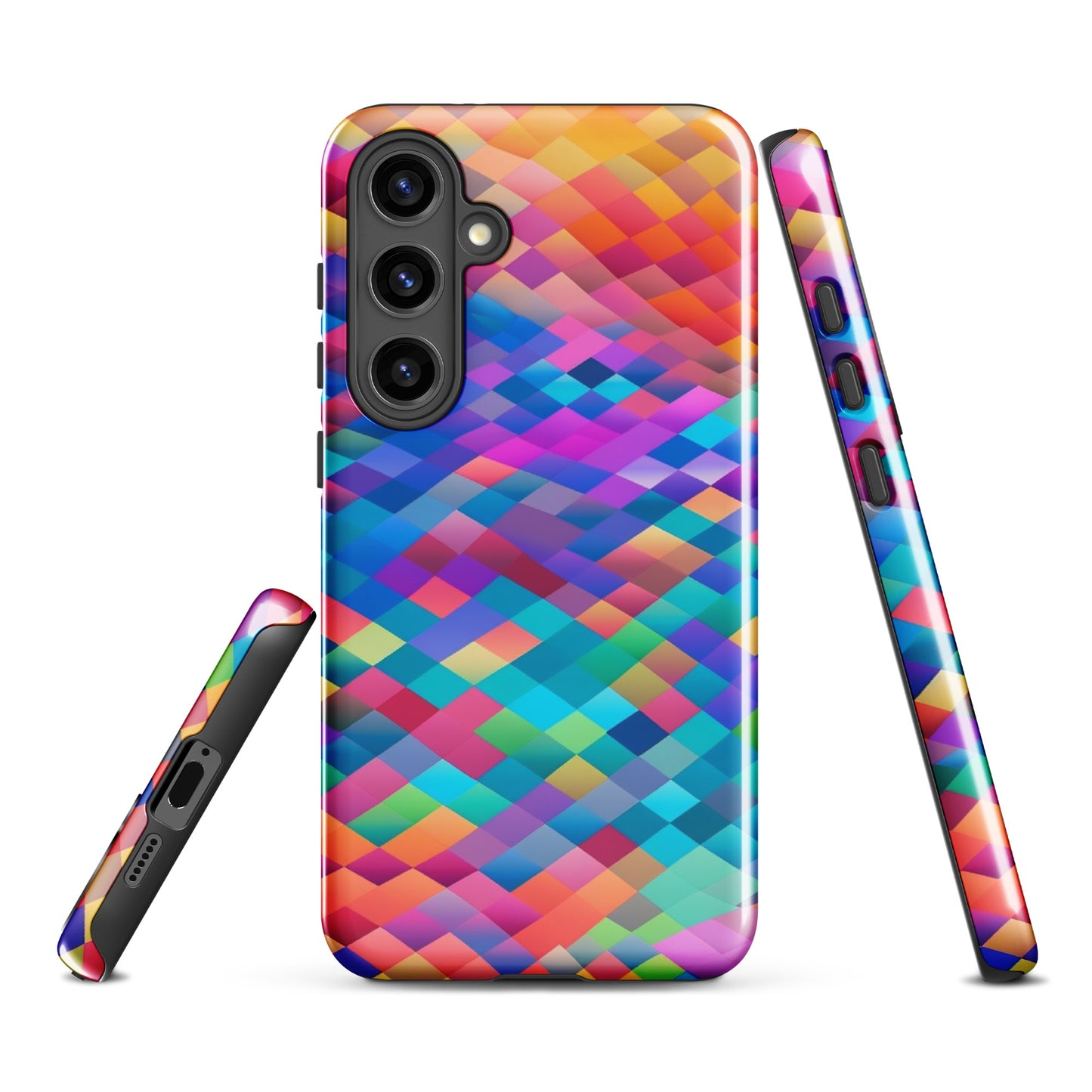 Tough case for Samsung®- Rainbow Cloud Pattern II