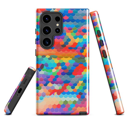 Tough case for Samsung®- Rainbow Cloud Pattern I