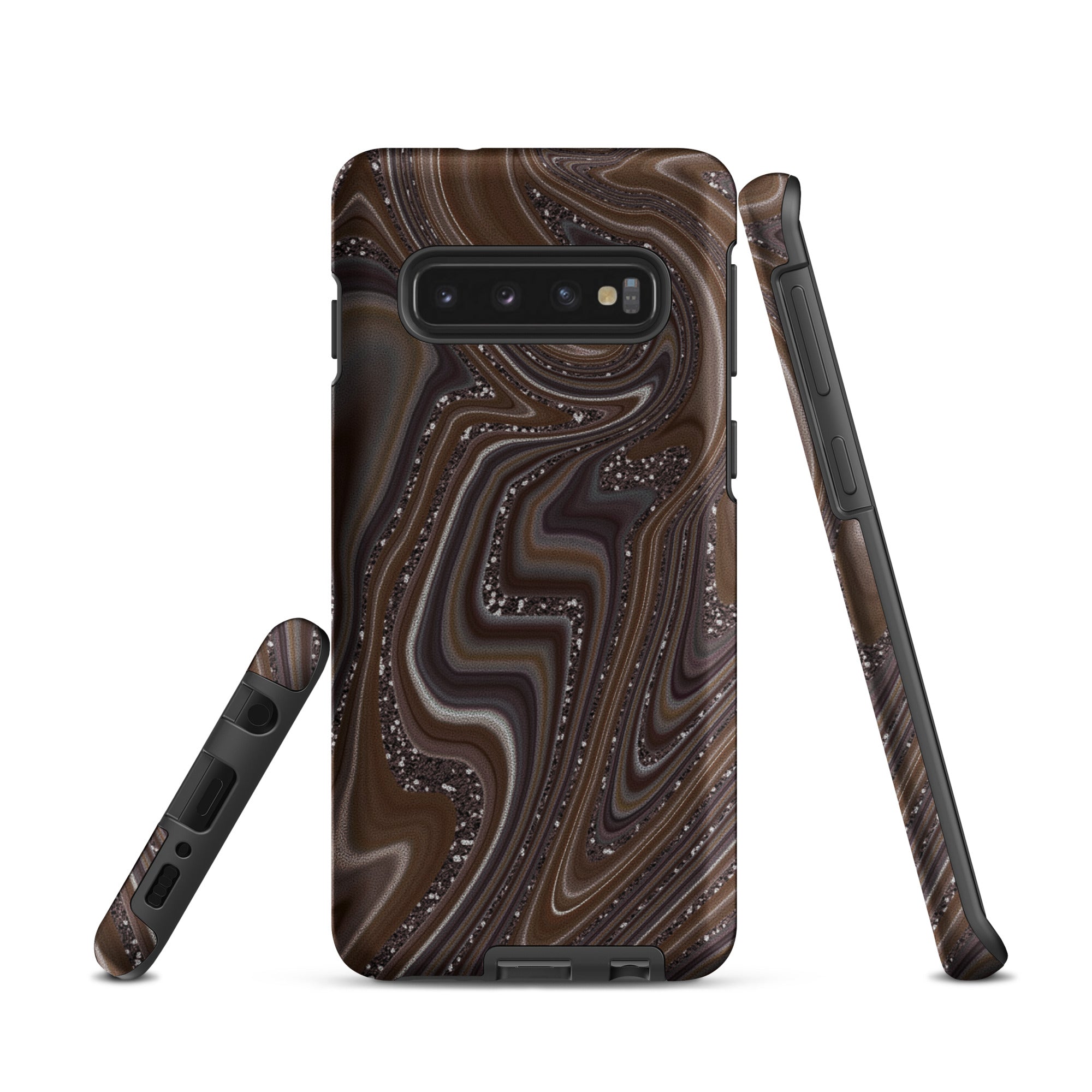 Tough case for Samsung®- Abstract Leather