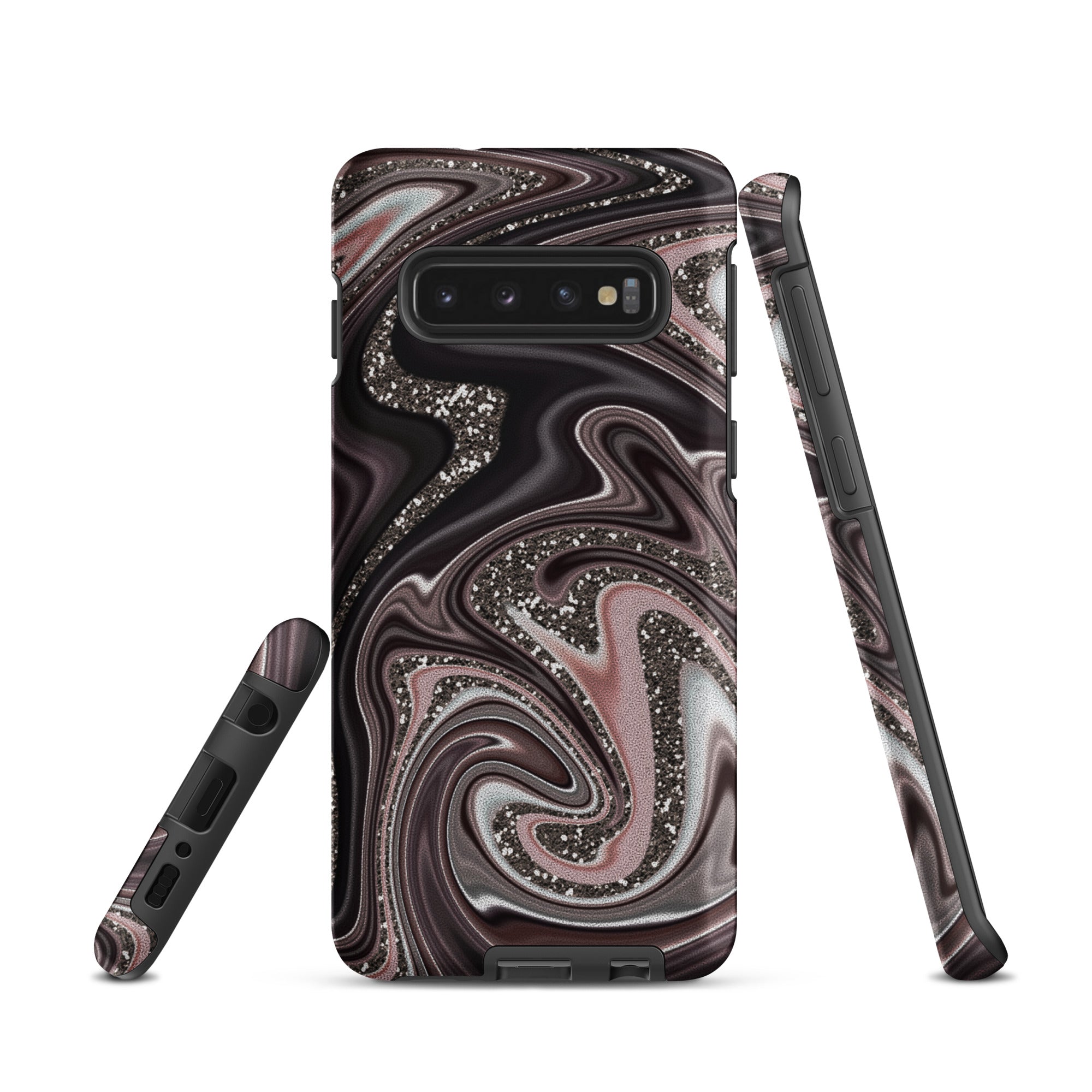 Tough case for Samsung®- Abstract Leather