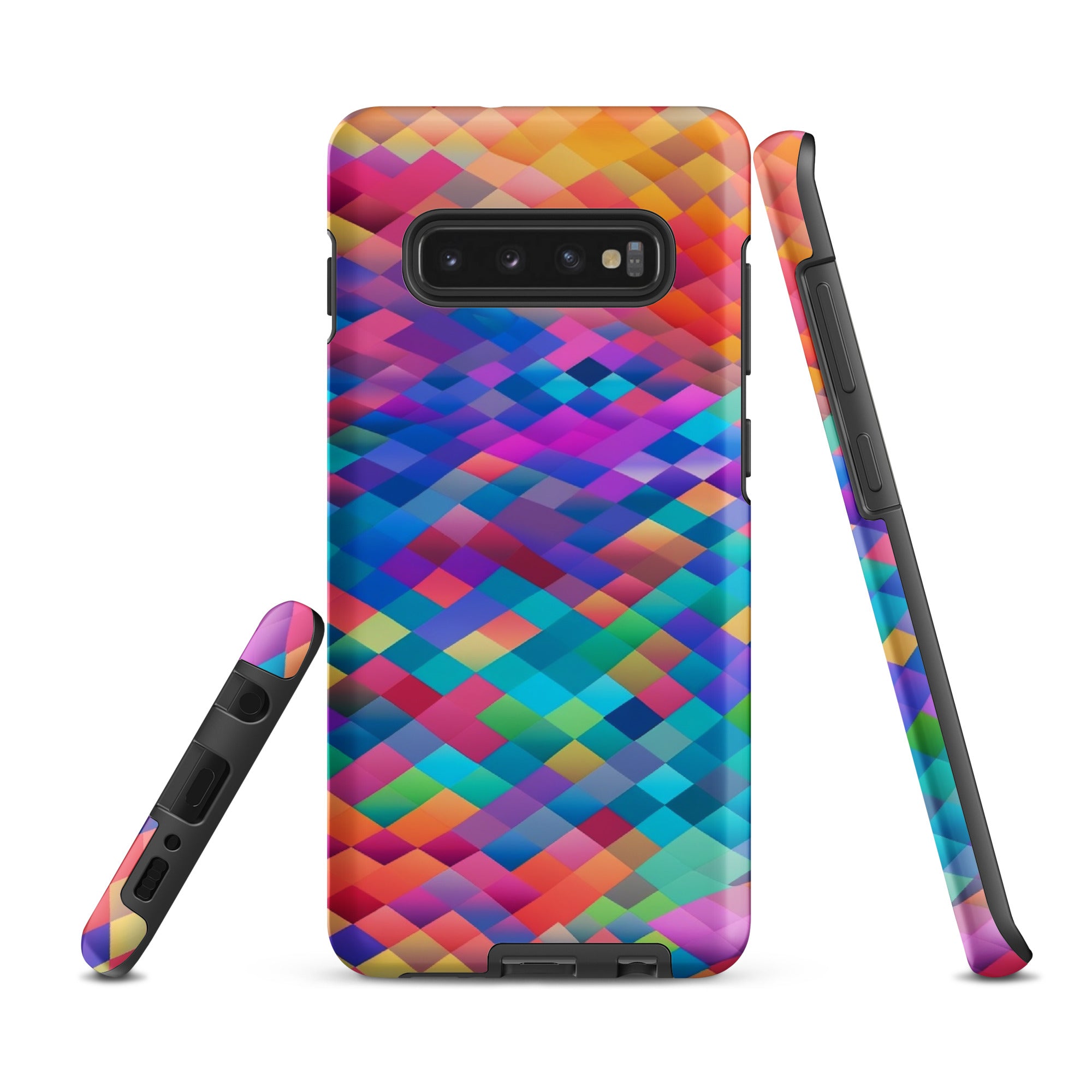 Tough case for Samsung®- Rainbow Cloud Pattern 02