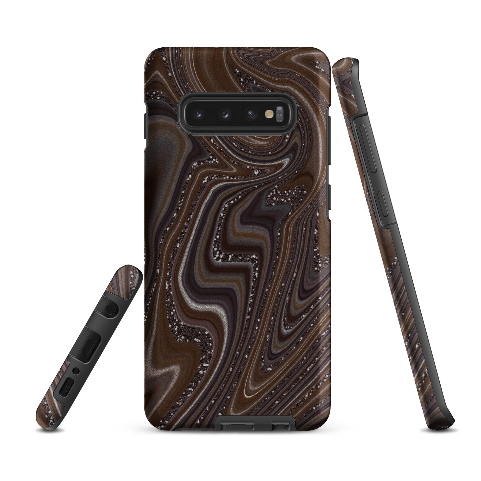 Tough case for Samsung®- Abstract Leather