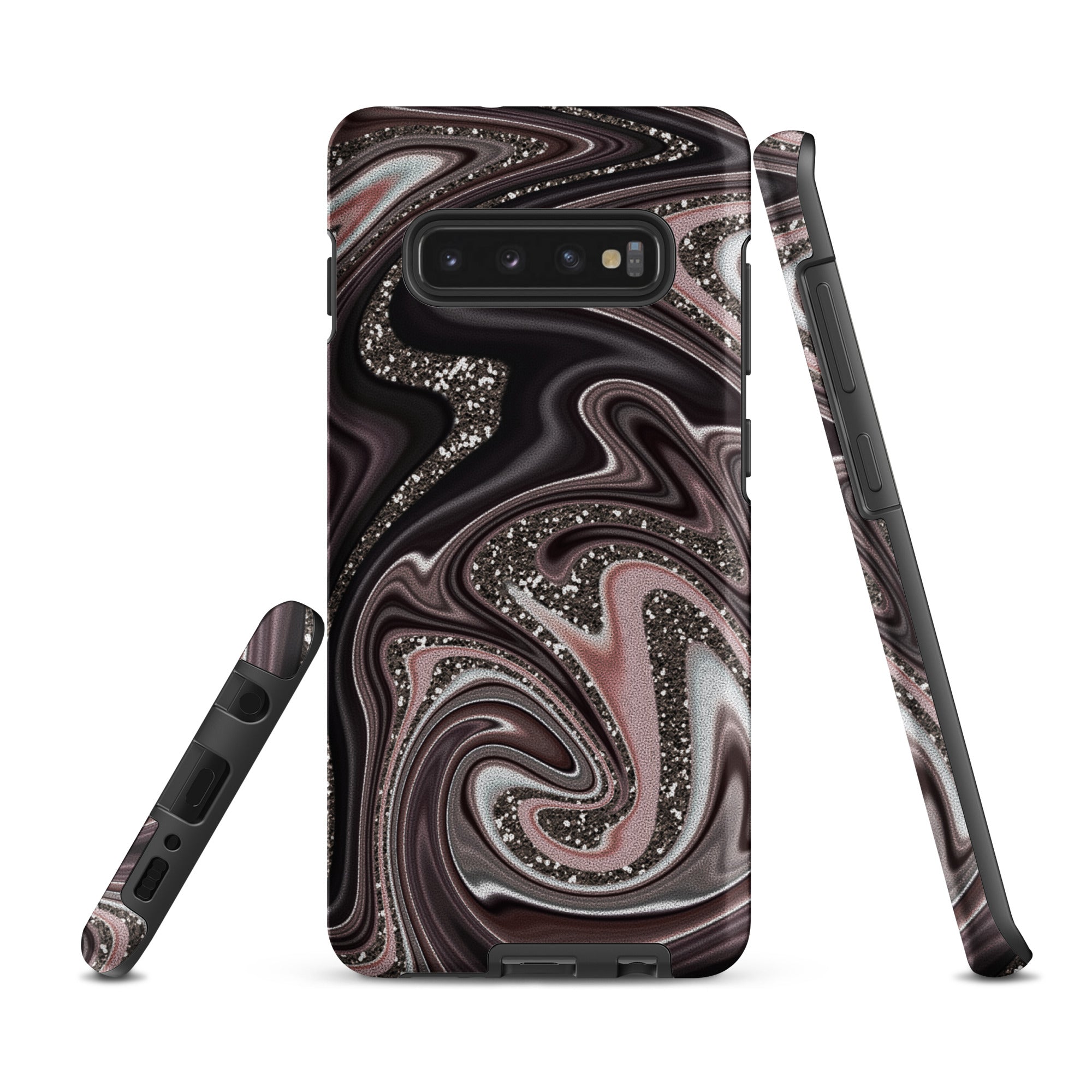 Tough case for Samsung®- Abstract Leather