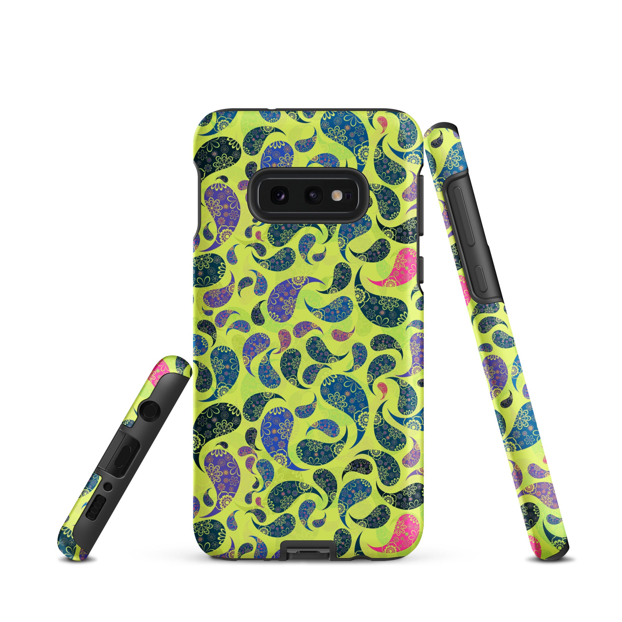 Tough case for Samsung®- Paisley Yellow