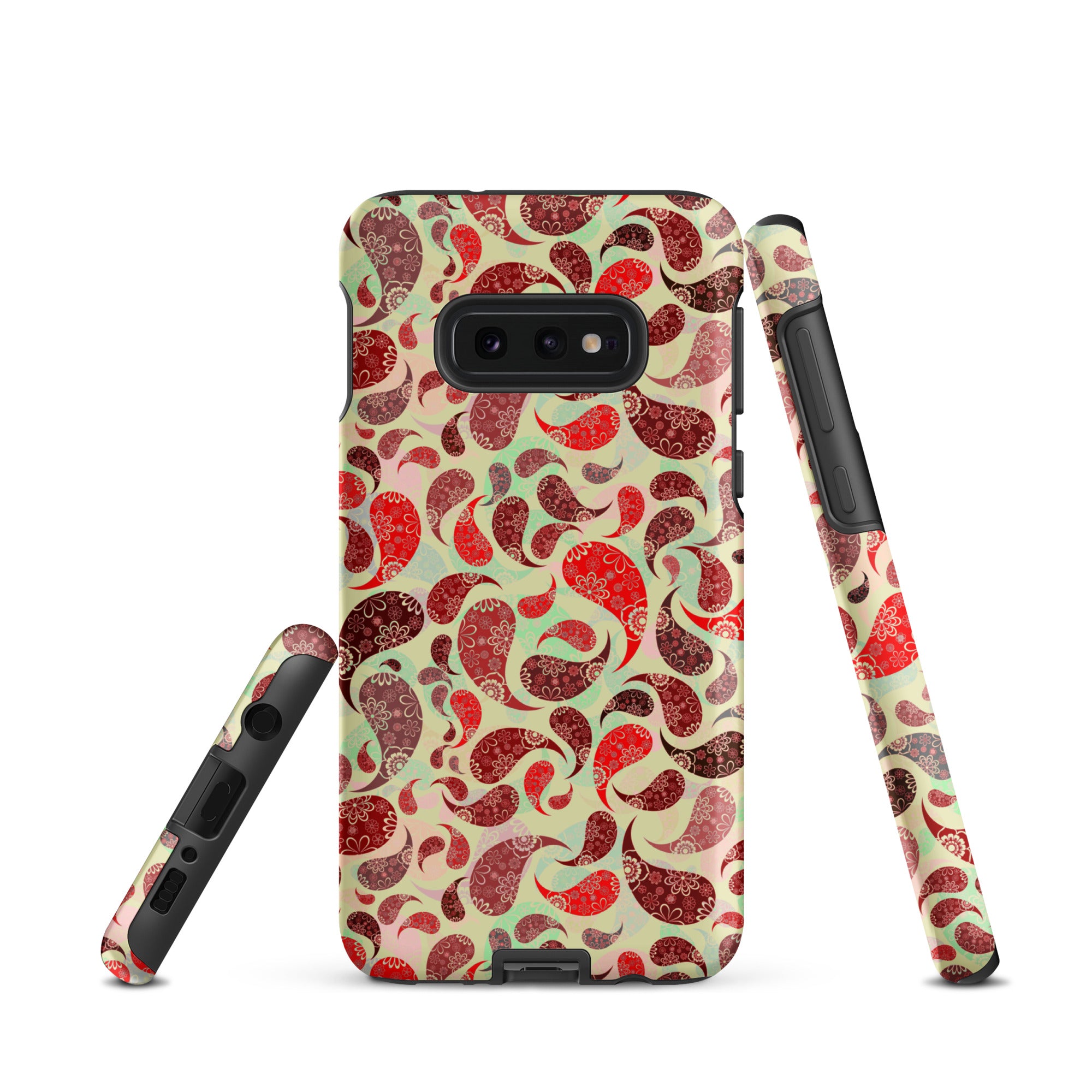 Tough case for Samsung®- Paisley Red