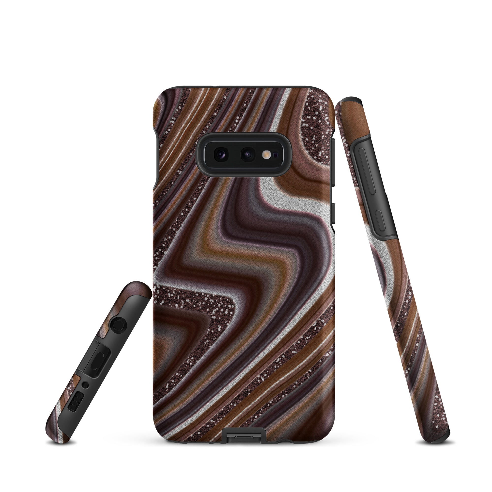 Tough case for Samsung®- Abstract Leather