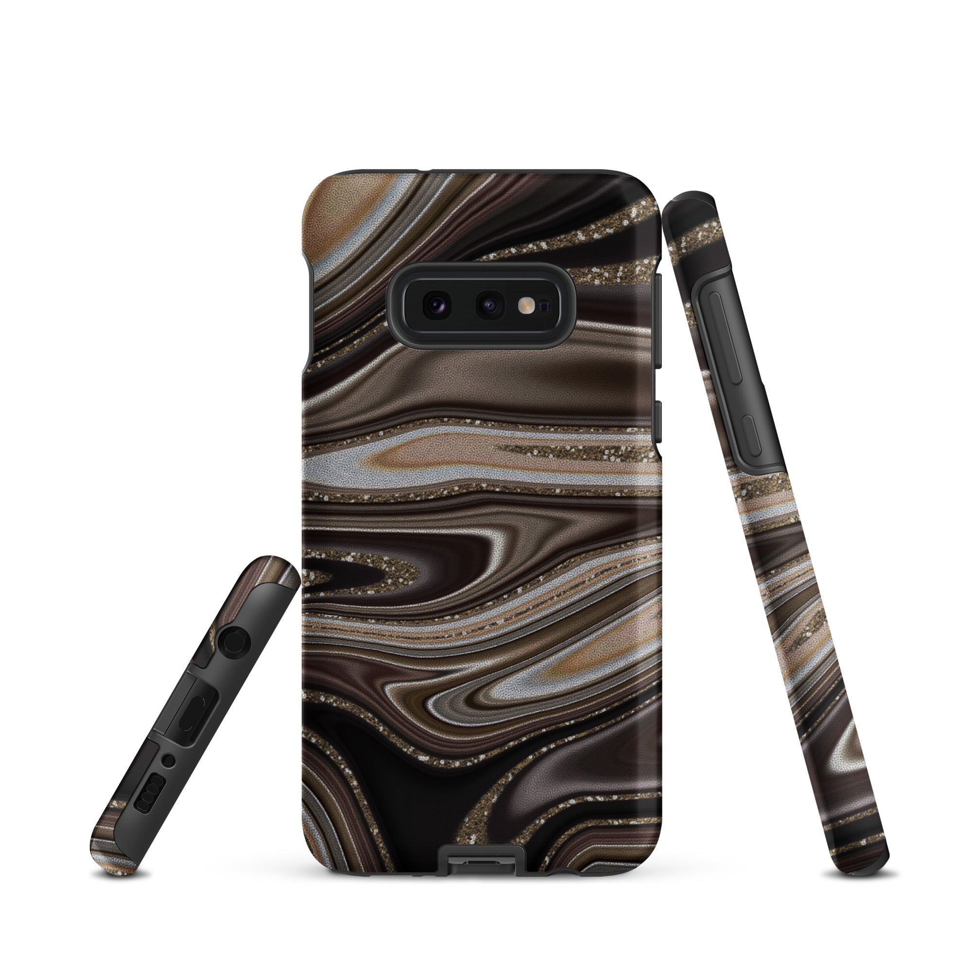 Tough case for Samsung®- Abstract Leather