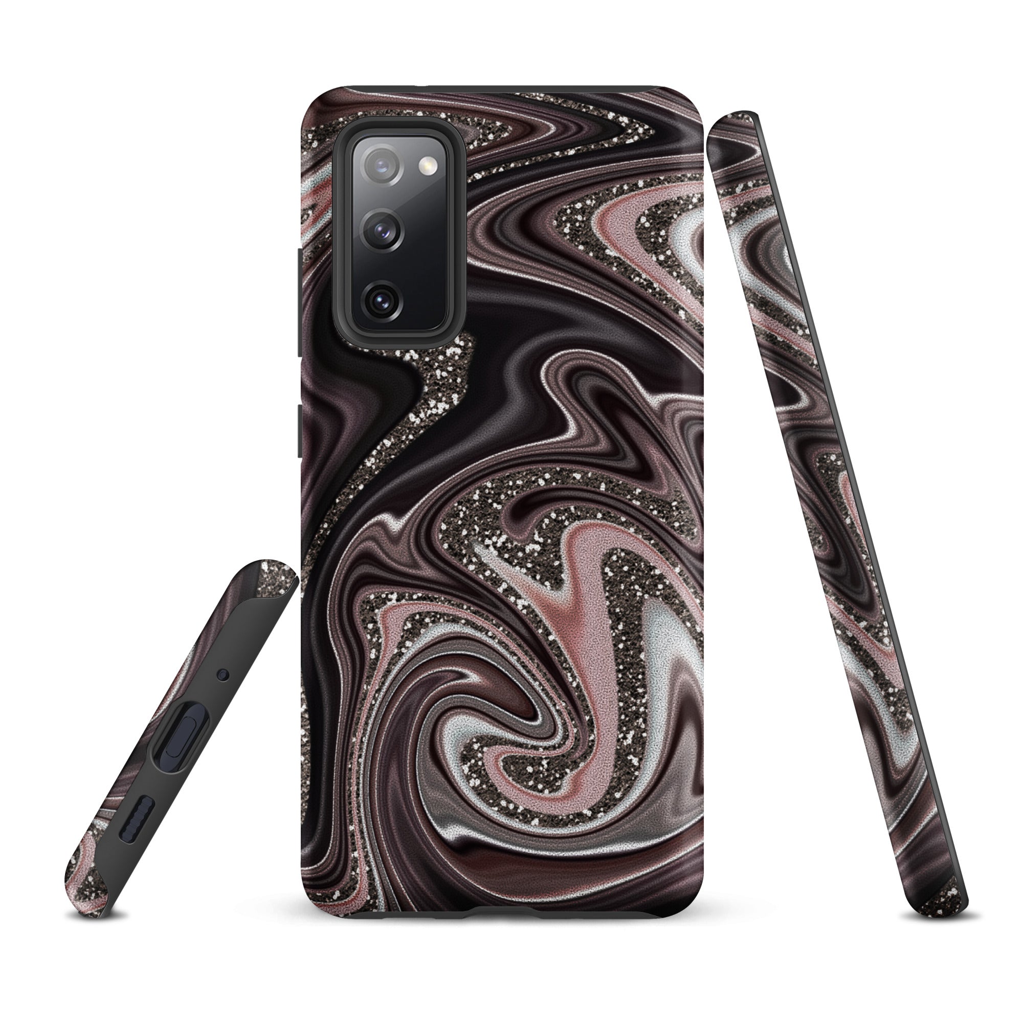 Tough case for Samsung®- Abstract Leather