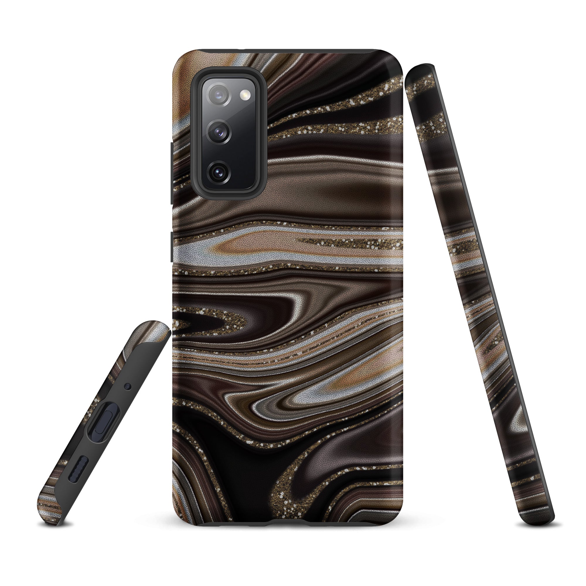 Tough case for Samsung®- Abstract Leather