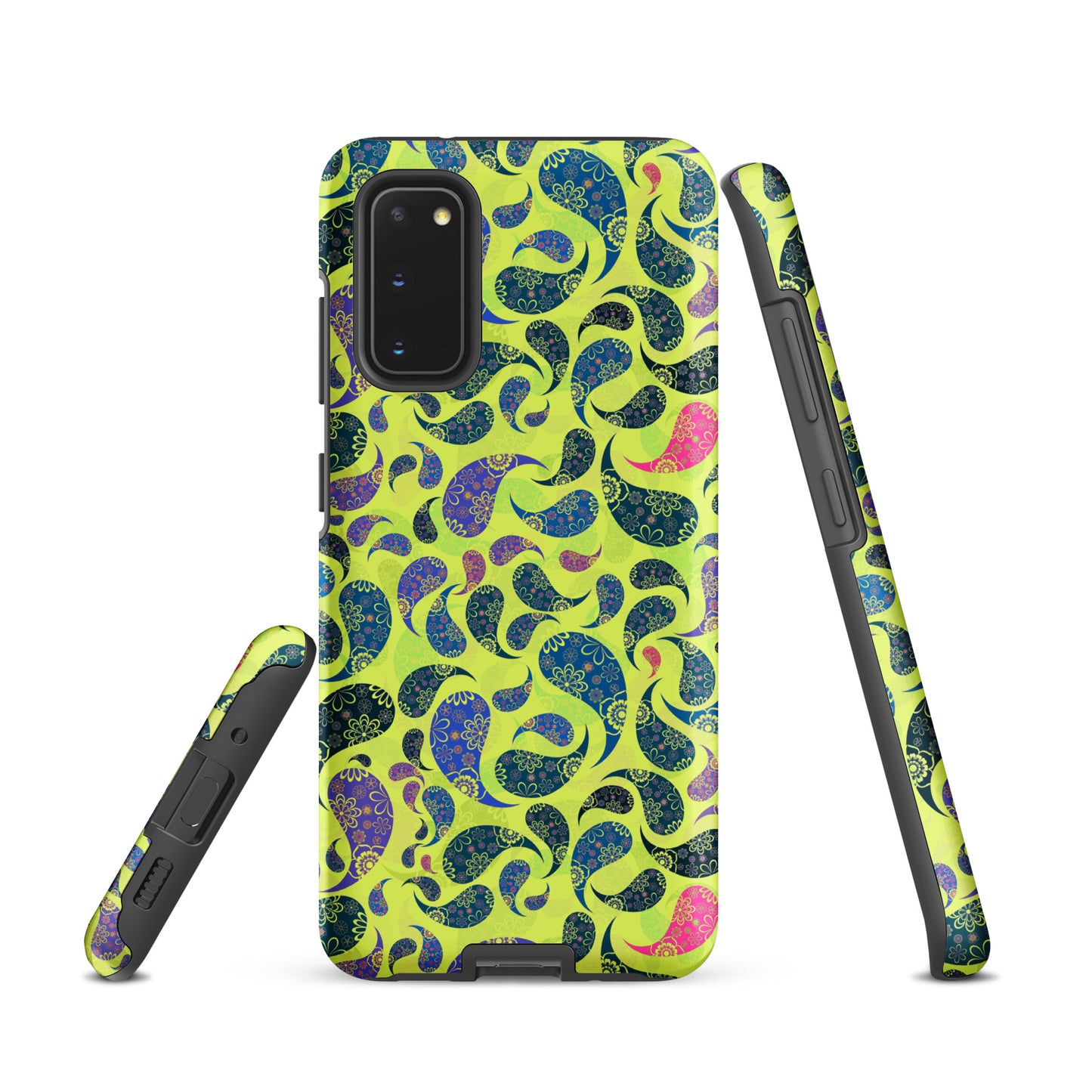 Tough case for Samsung®- Paisley Yellow