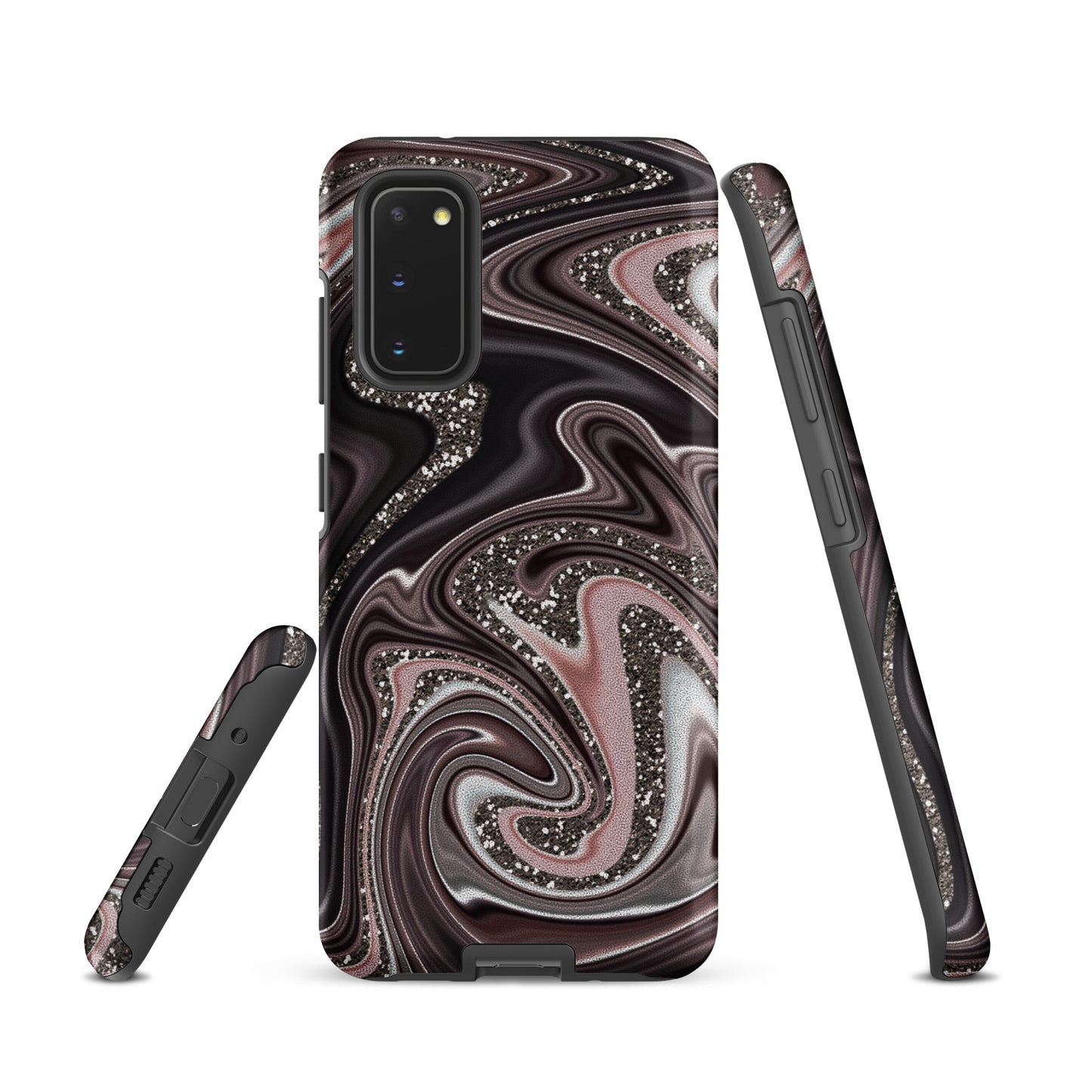 Tough case for Samsung®- Abstract Leather