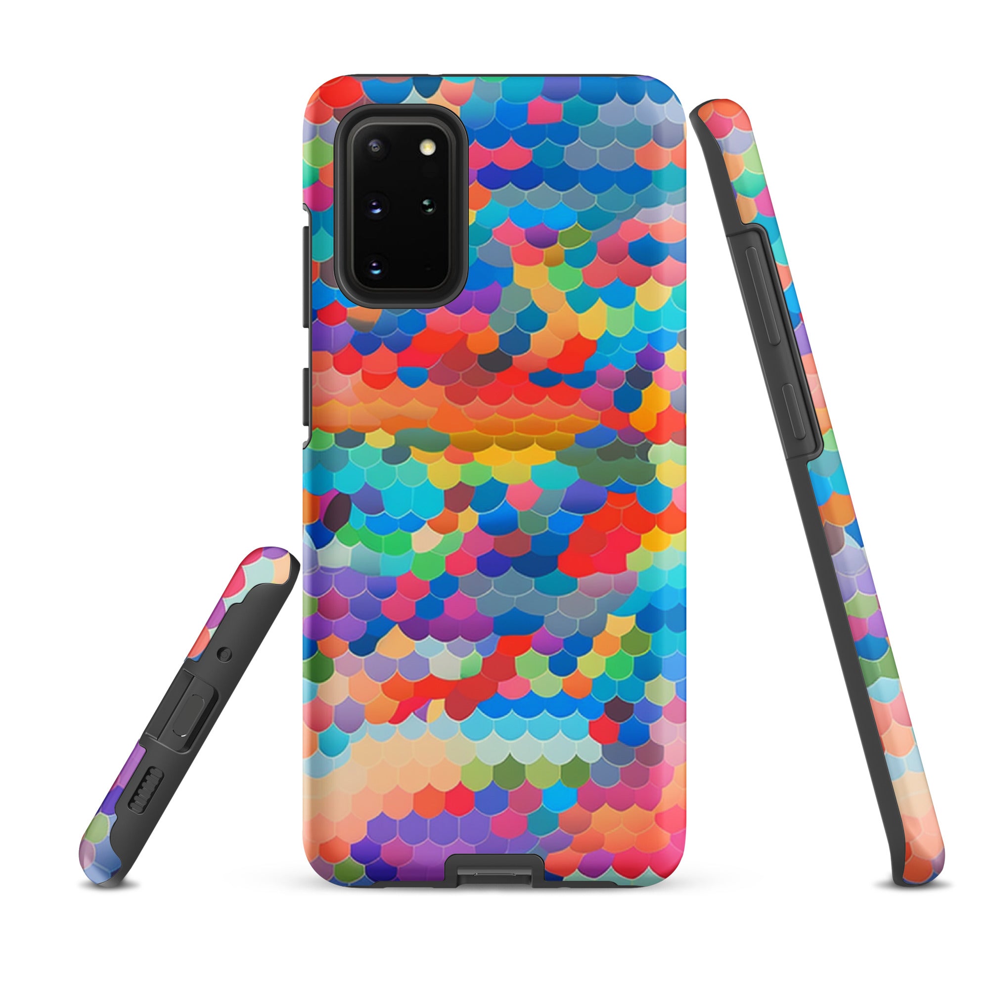 Tough case for Samsung®- Rainbow Cloud Pattern 01