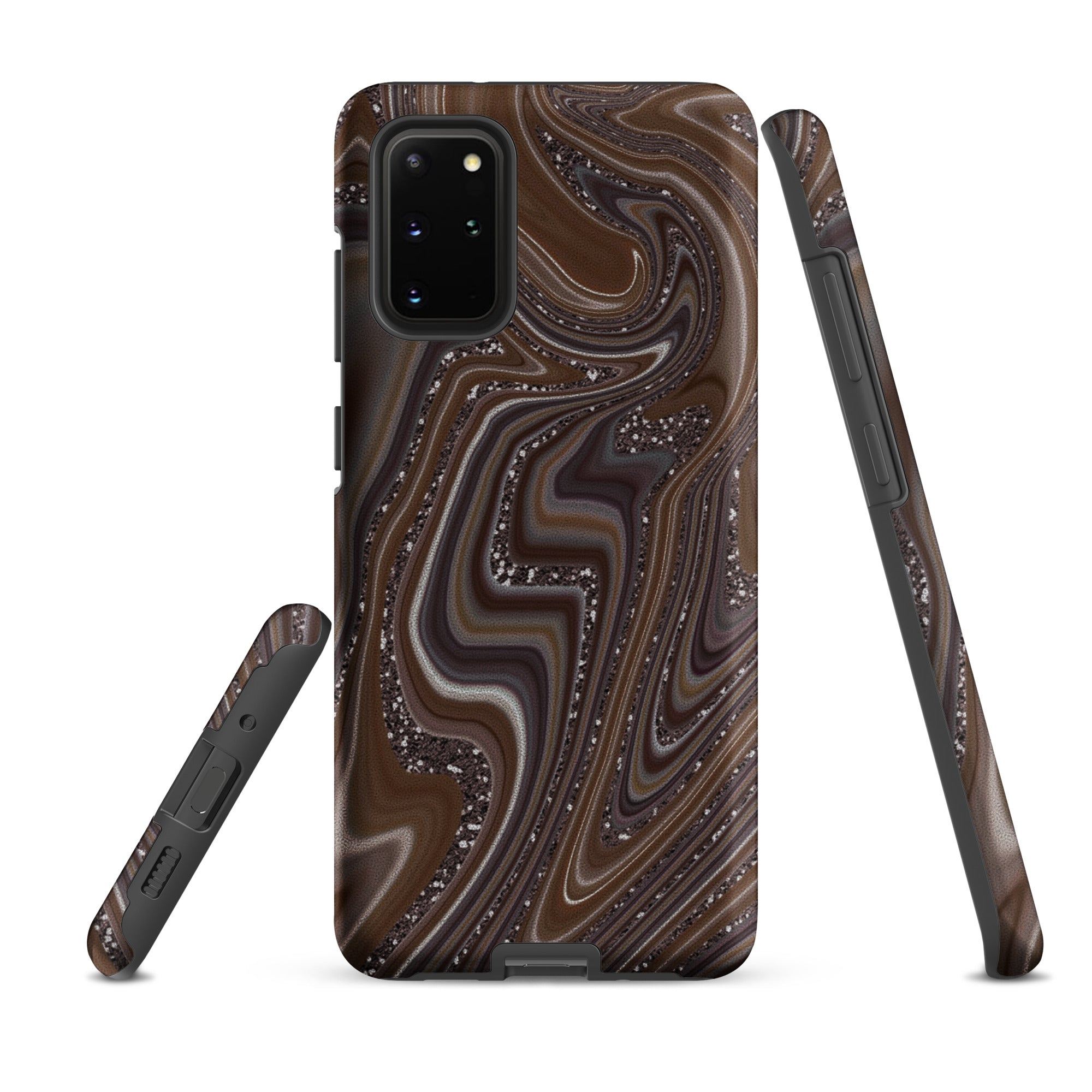 Tough case for Samsung®- Abstract Leather