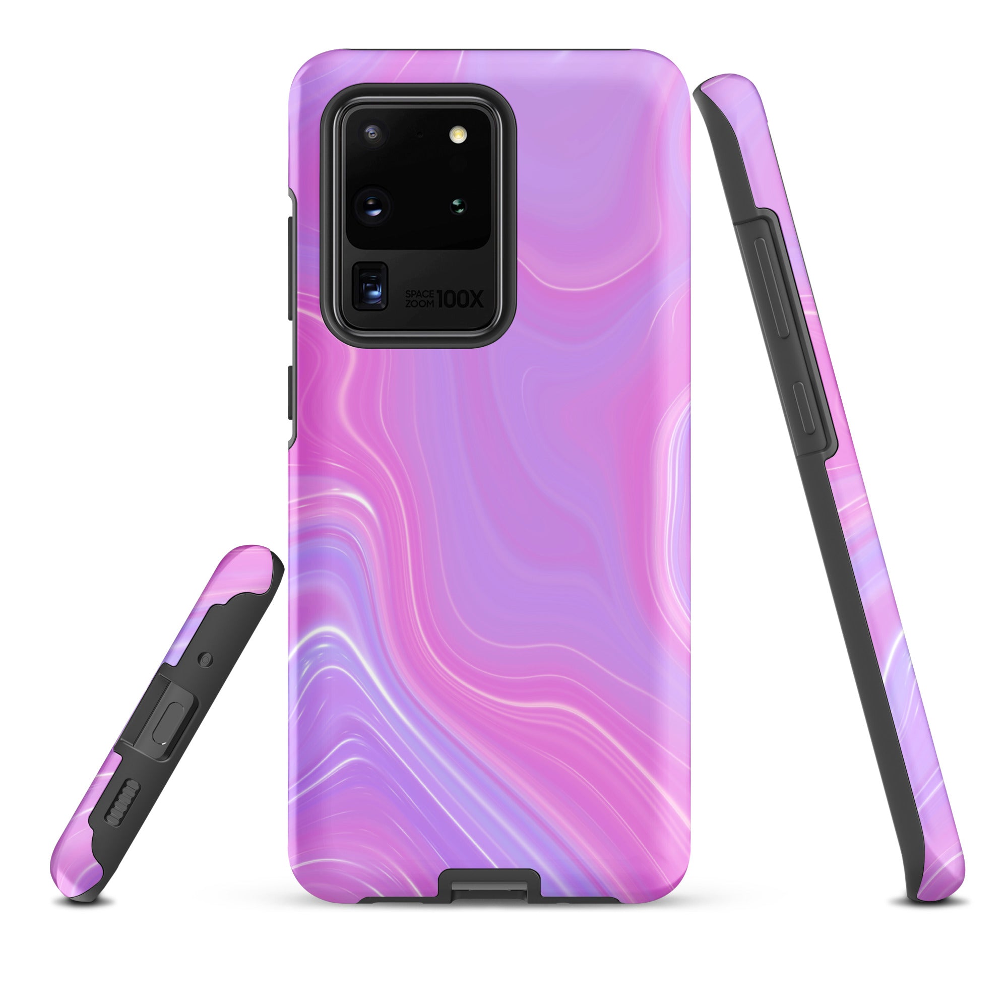 Tough case for Samsung®- Marble Pink