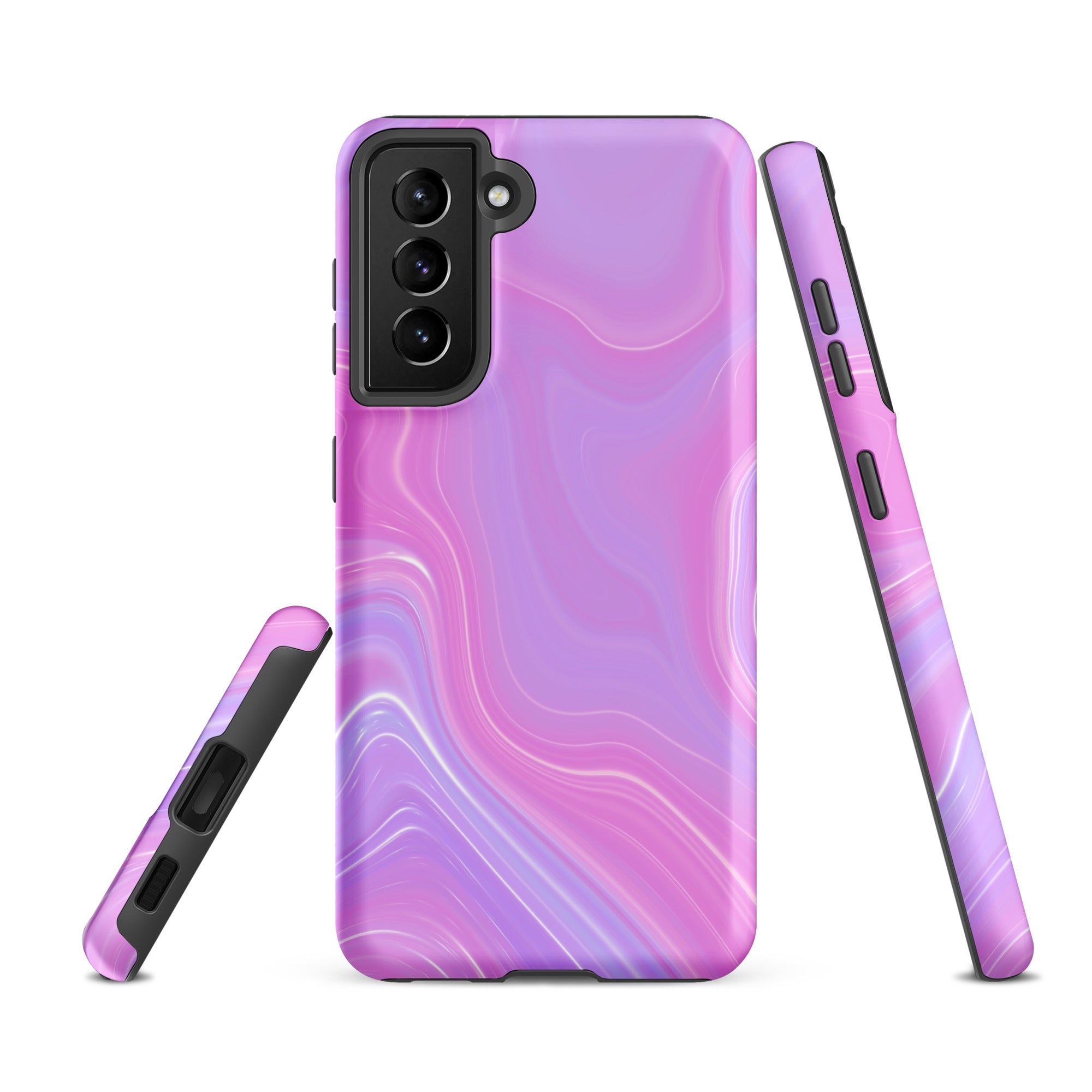 Tough case for Samsung®- Marble Pink