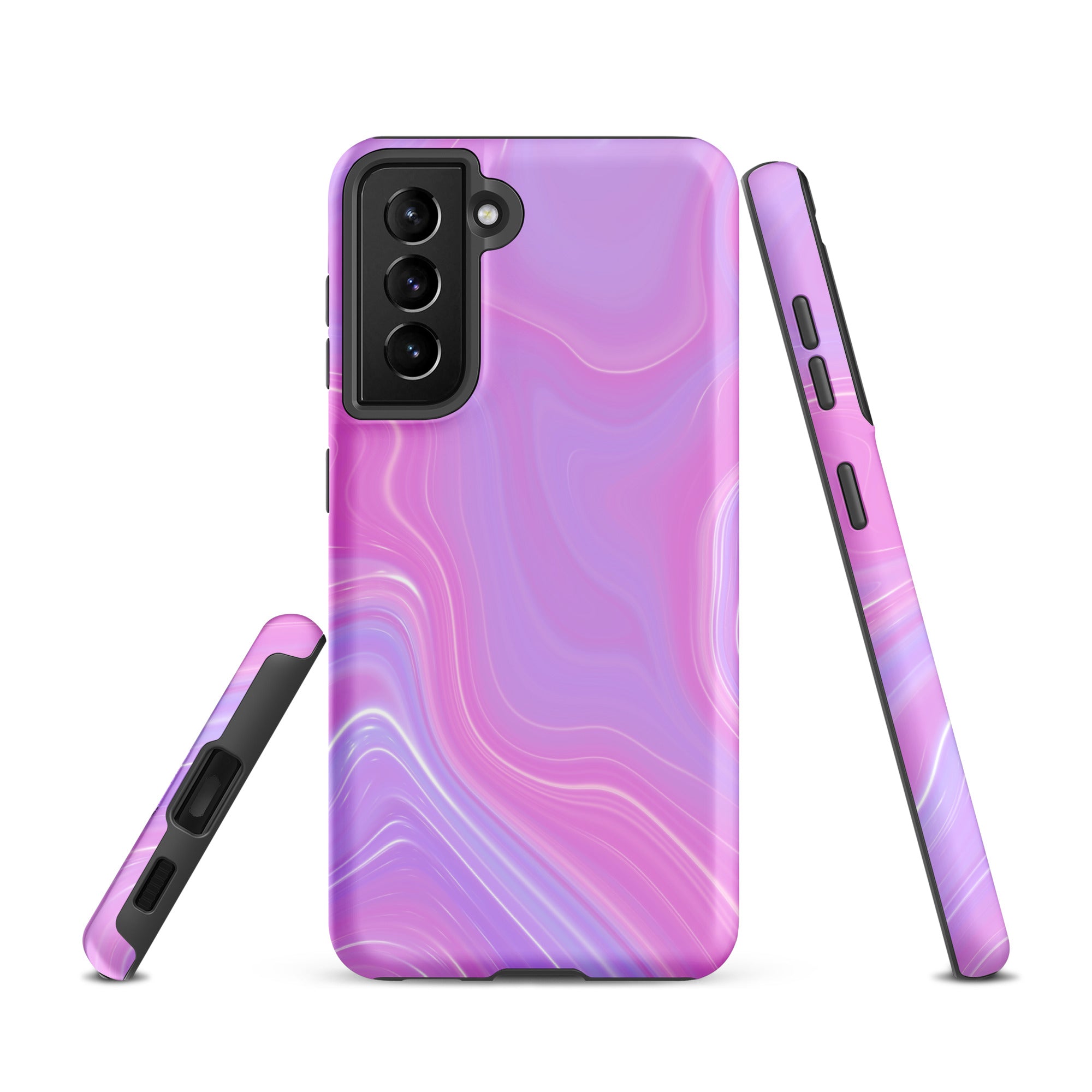 Tough case for Samsung®- Marble Pink