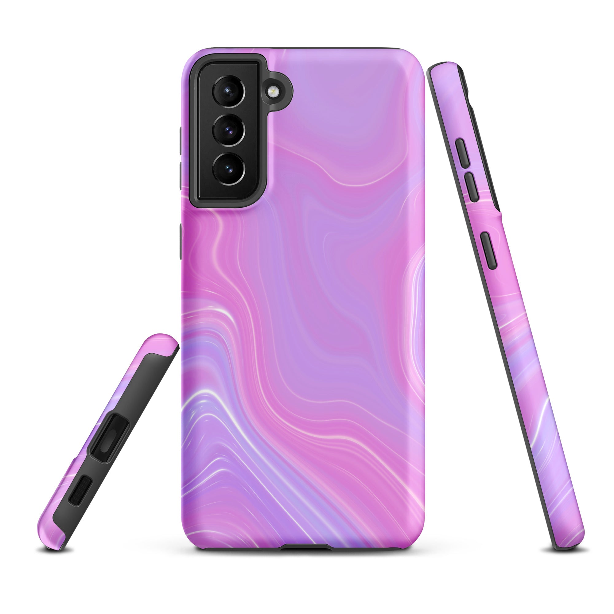 Tough case for Samsung®- Marble Pink