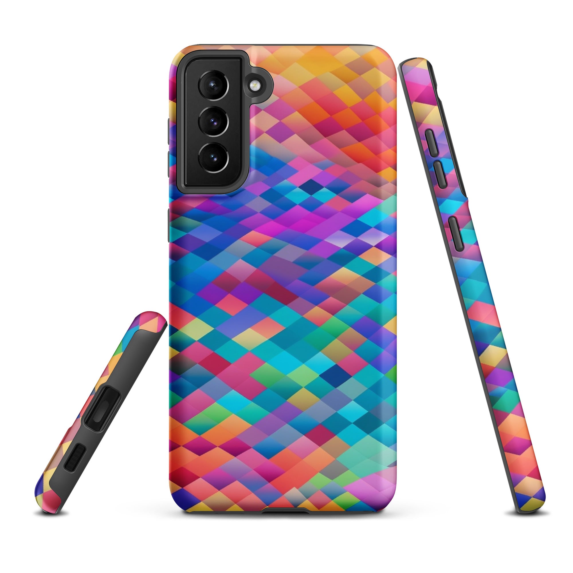 Tough case for Samsung®- Rainbow Cloud Pattern II