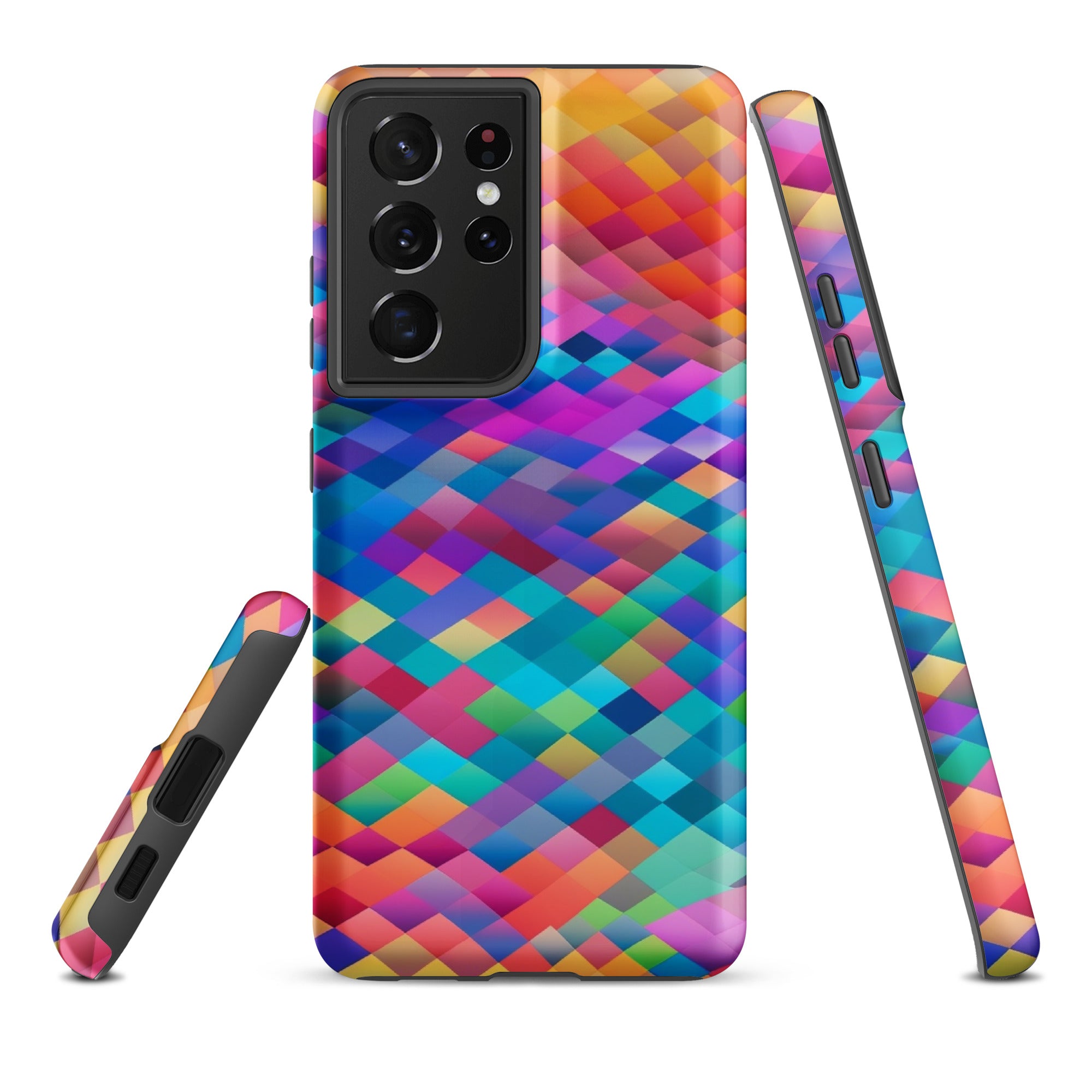 Tough case for Samsung®- Rainbow Cloud Pattern 02