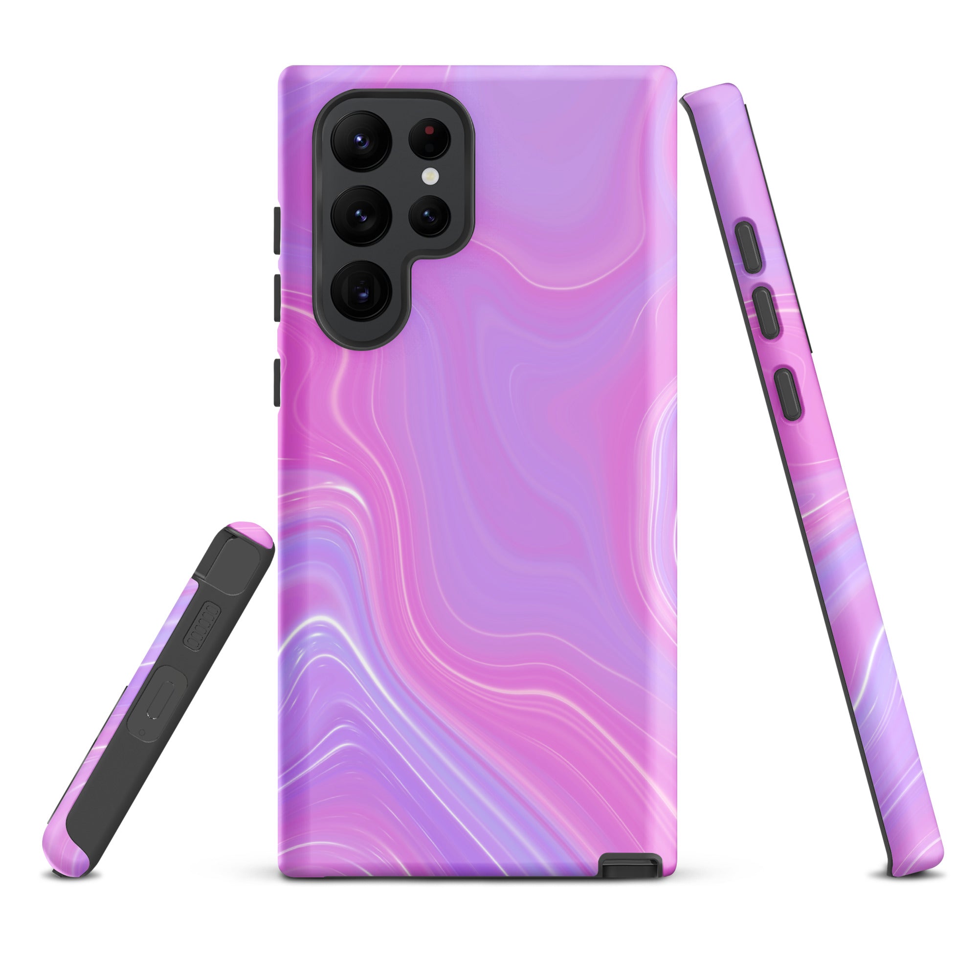 Tough case for Samsung®- Marble Pink