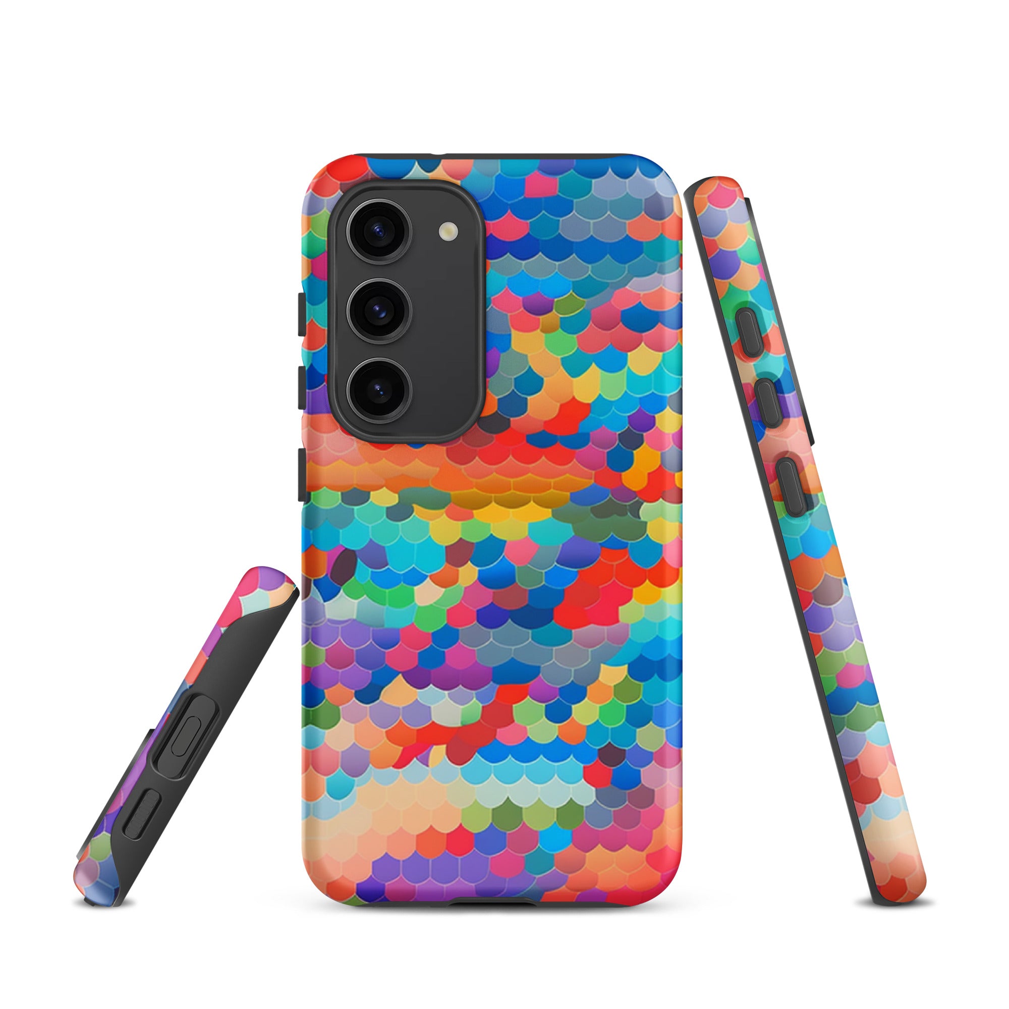 Tough case for Samsung®- Rainbow Cloud Pattern 01