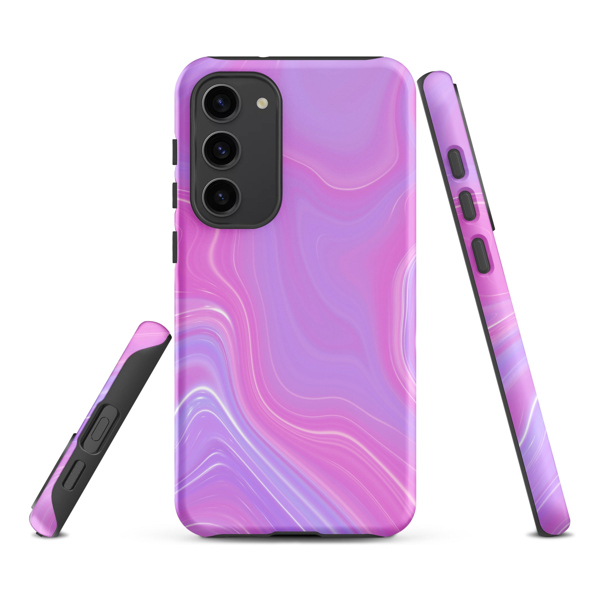 Tough case for Samsung®- Marble Pink