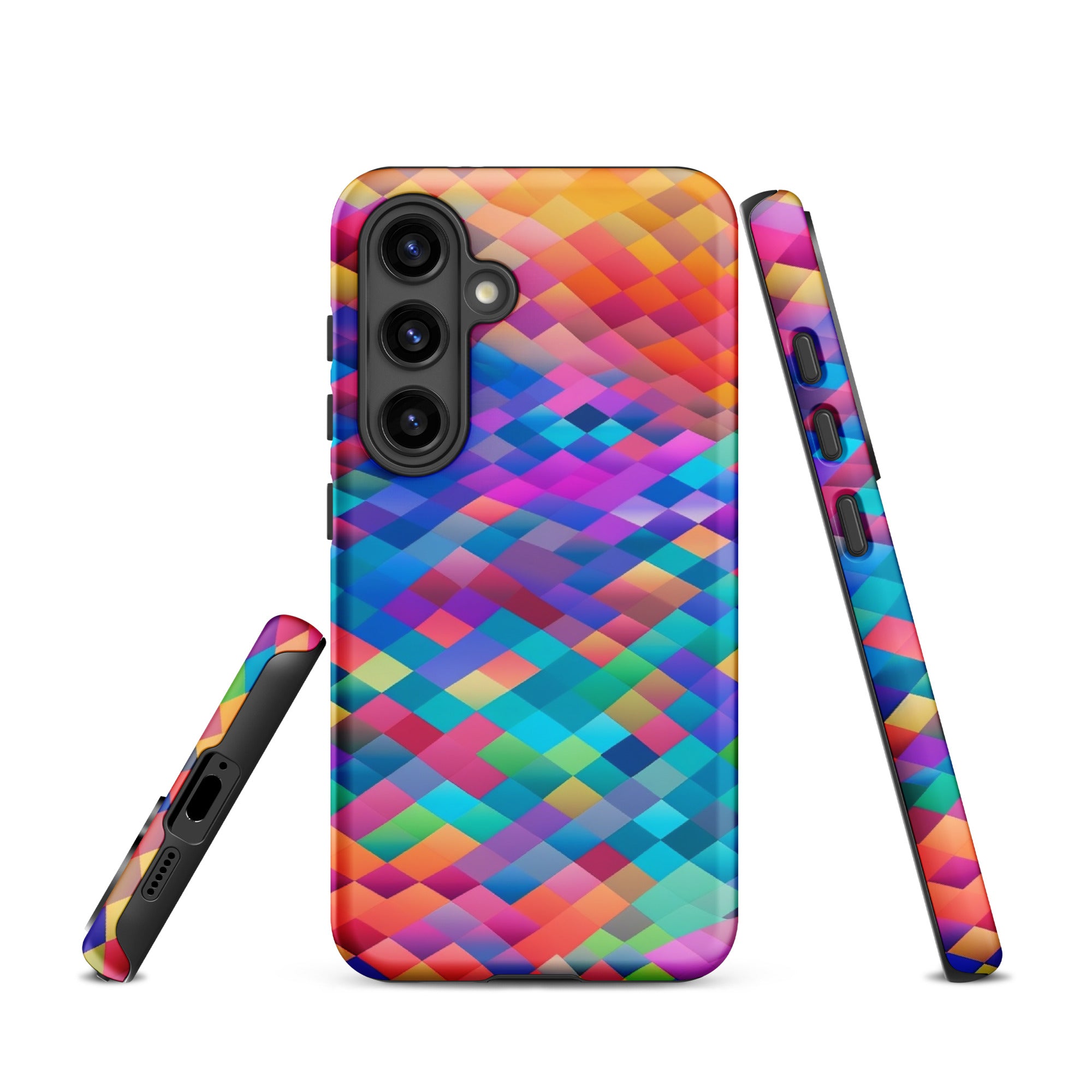 Tough case for Samsung®- Rainbow Cloud Pattern 02