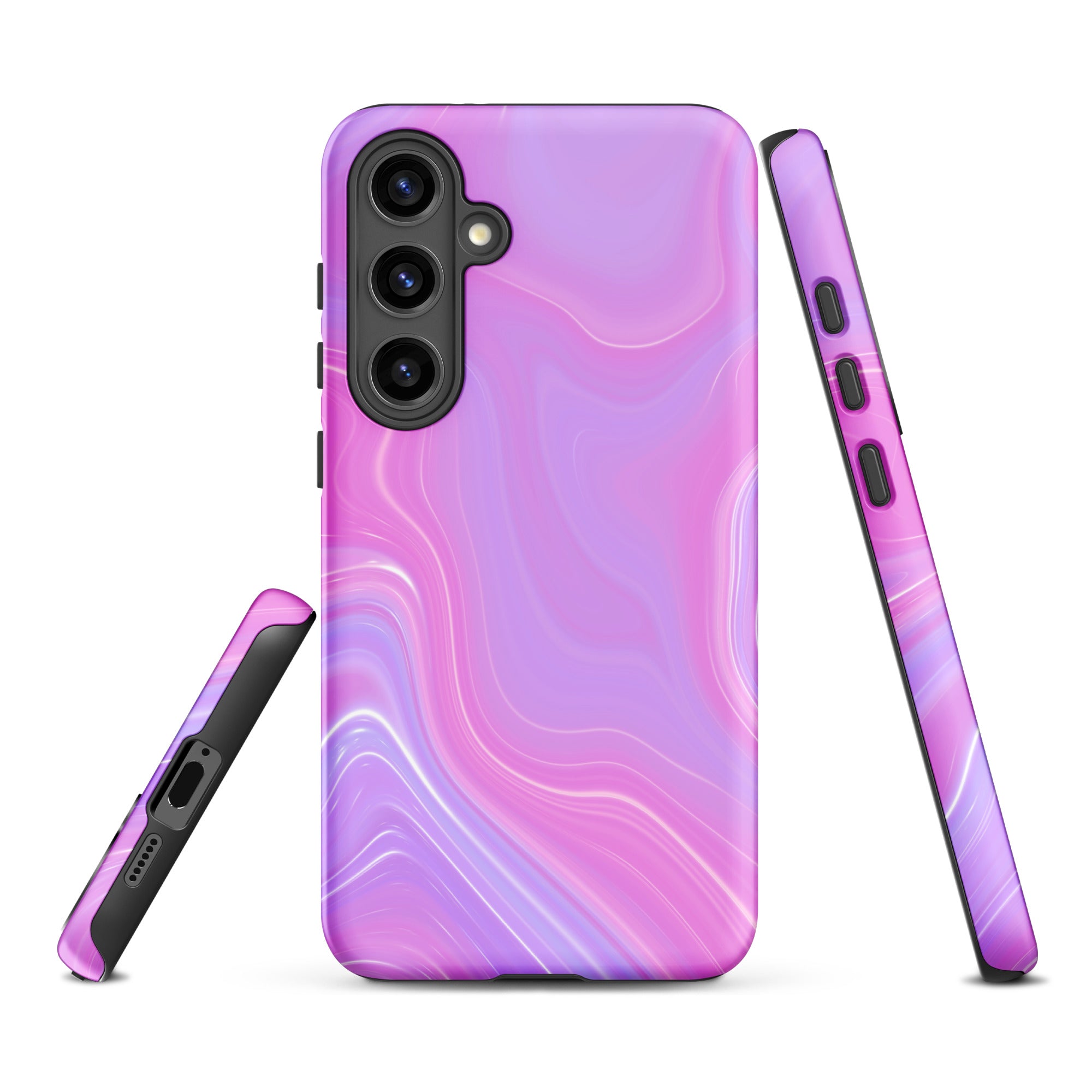 Tough case for Samsung®- Marble Pink